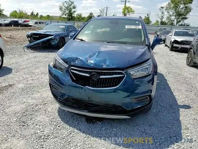 14 fotografías del automóvil dañado KL4CJASB5KB898384 BUICK ENCORE 2019