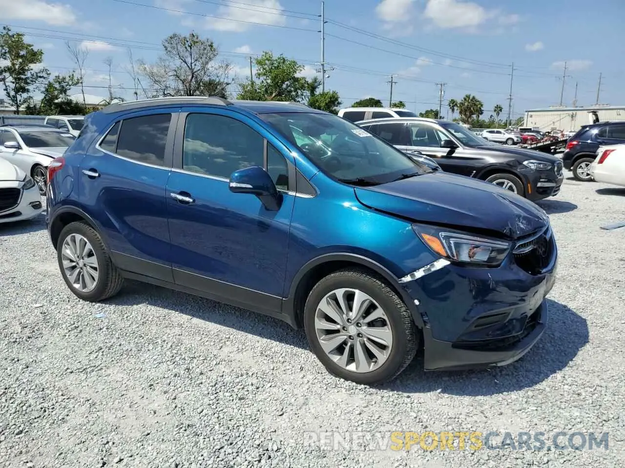4 fotografías del automóvil dañado KL4CJASB5KB898384 BUICK ENCORE 2019