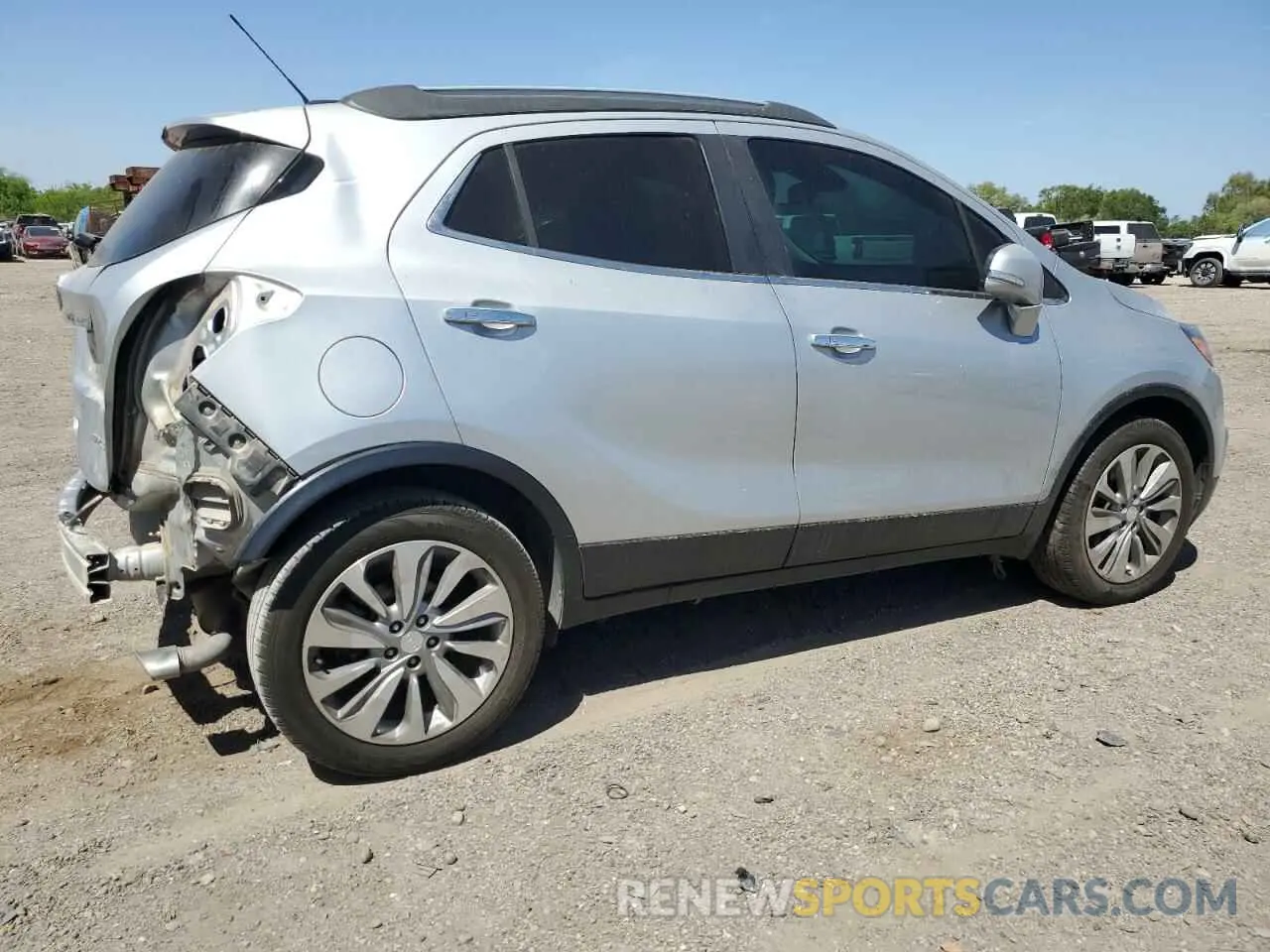 3 fotografías del automóvil dañado KL4CJASB5KB939578 BUICK ENCORE 2019