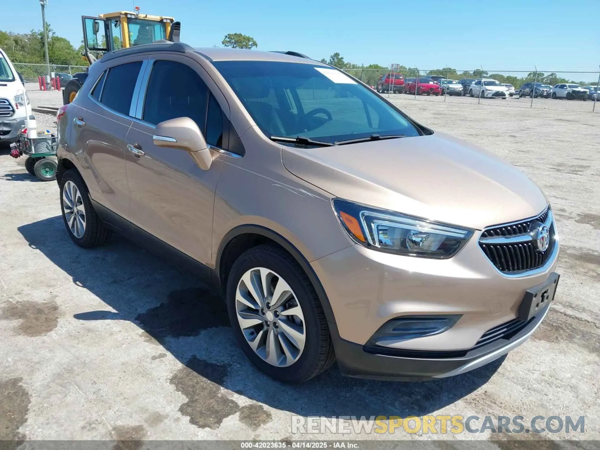 1 fotografías del automóvil dañado KL4CJASB6KB718569 BUICK ENCORE 2019