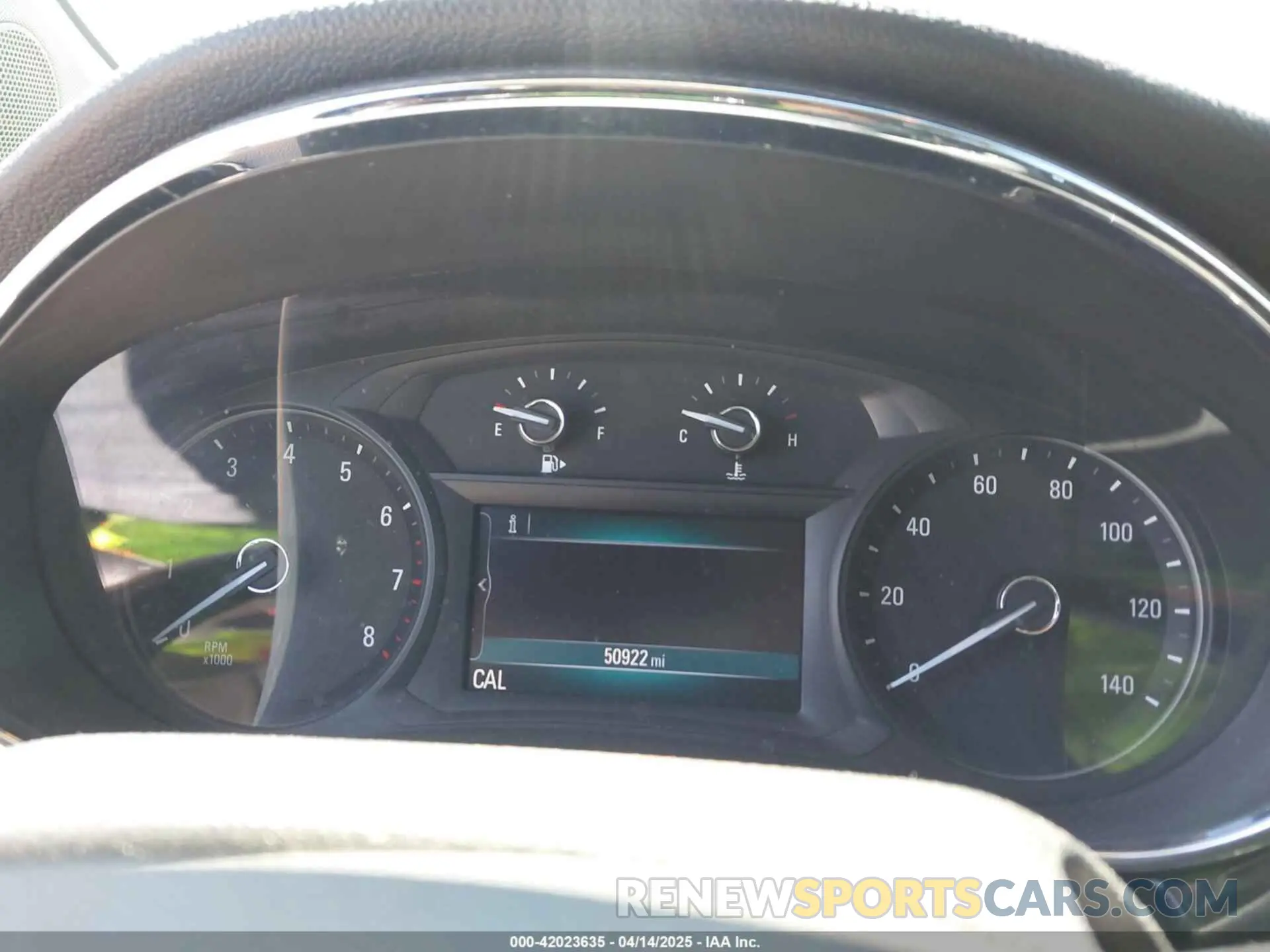 7 fotografías del automóvil dañado KL4CJASB6KB718569 BUICK ENCORE 2019