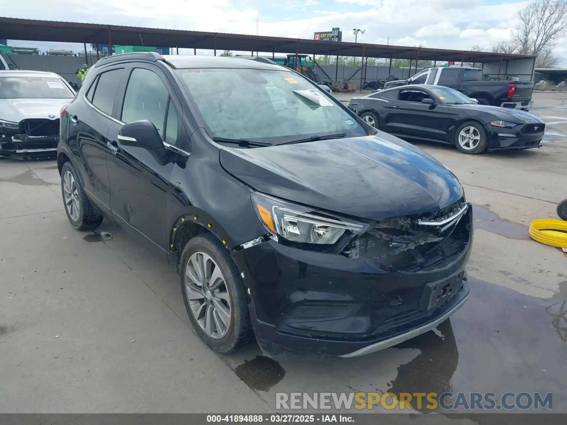 1 fotografías del automóvil dañado KL4CJASB6KB730205 BUICK ENCORE 2019