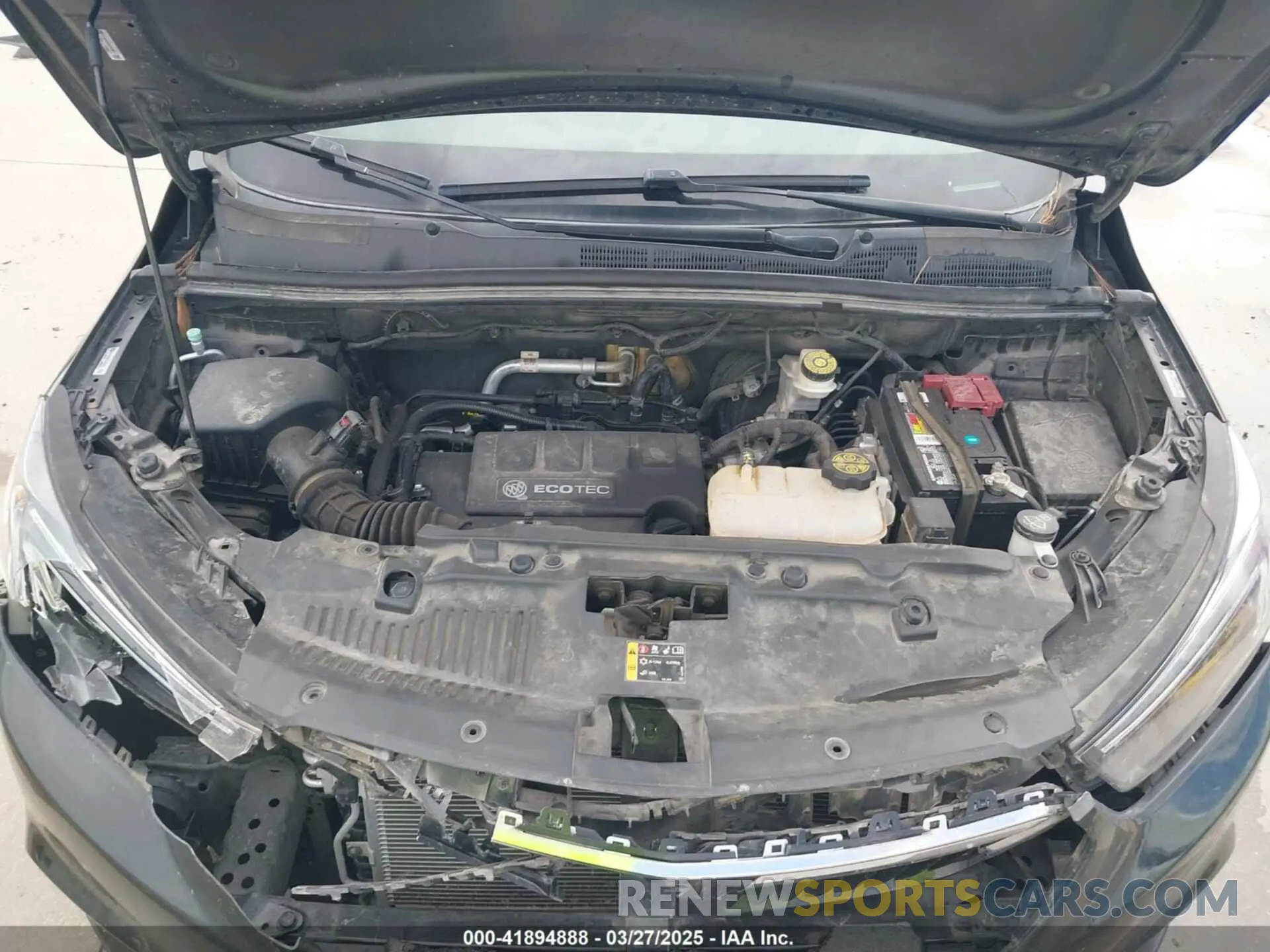 10 fotografías del automóvil dañado KL4CJASB6KB730205 BUICK ENCORE 2019