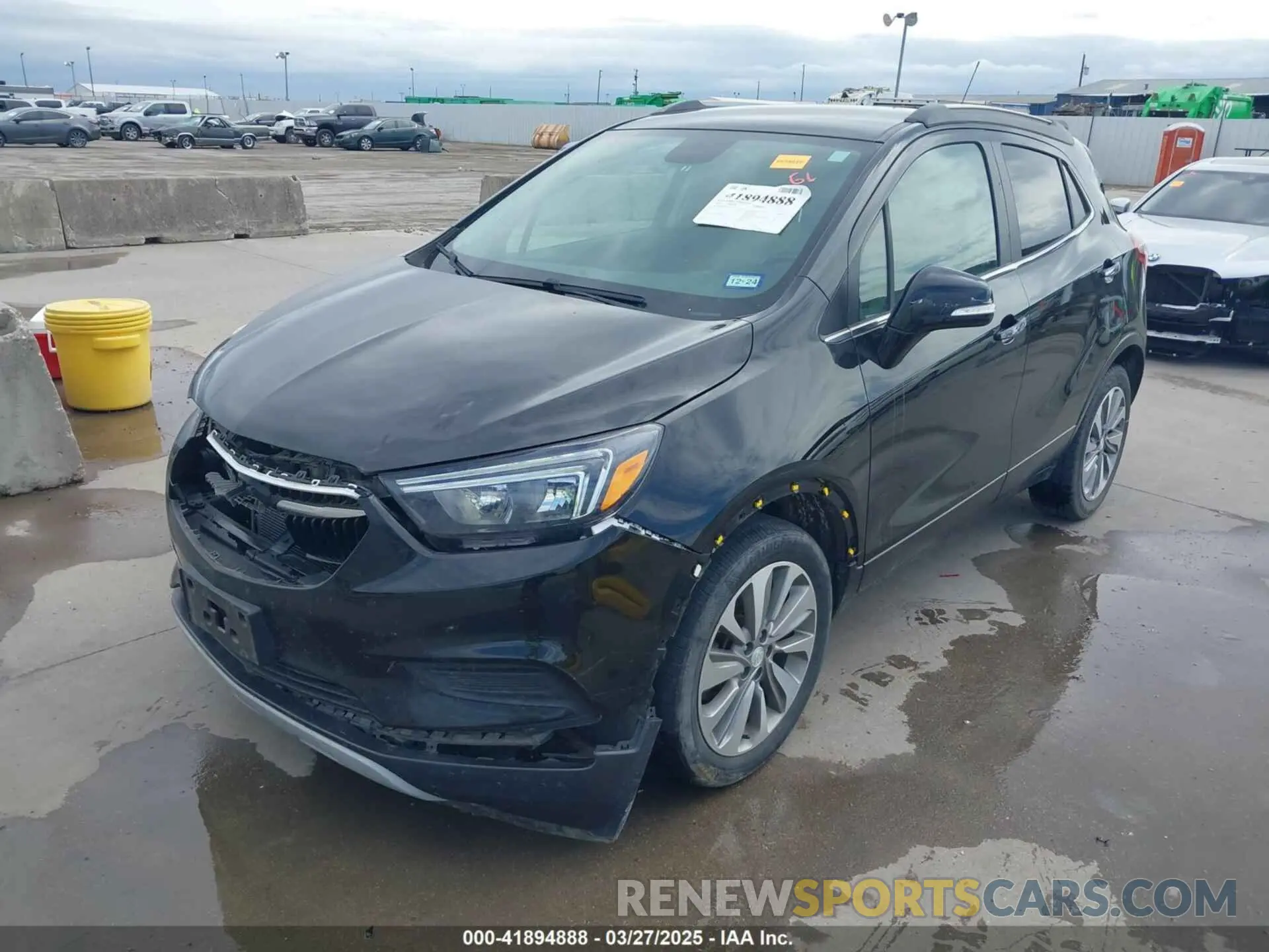 2 fotografías del automóvil dañado KL4CJASB6KB730205 BUICK ENCORE 2019