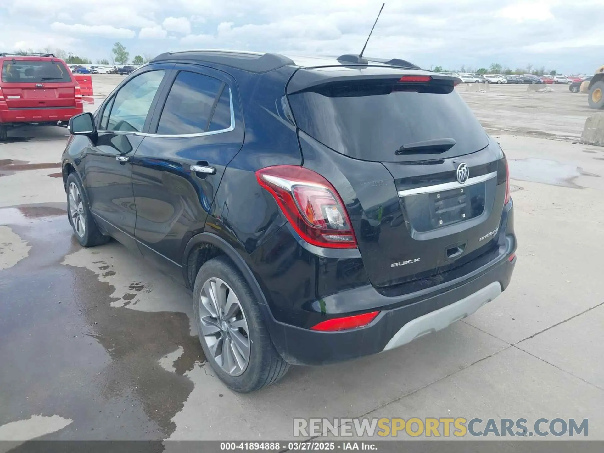 3 fotografías del automóvil dañado KL4CJASB6KB730205 BUICK ENCORE 2019