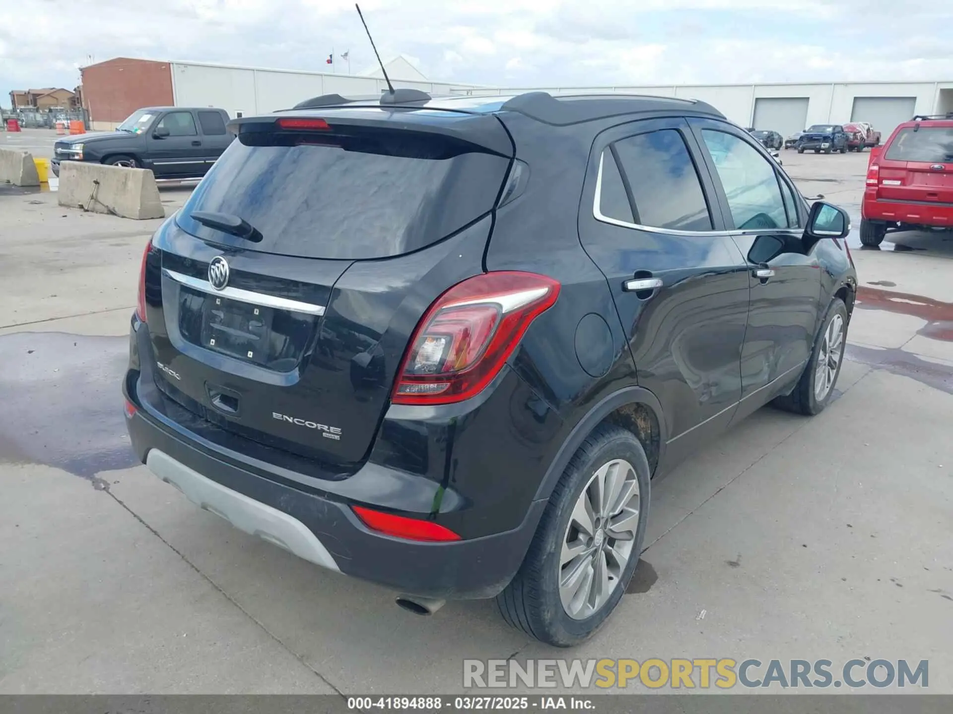 4 fotografías del automóvil dañado KL4CJASB6KB730205 BUICK ENCORE 2019