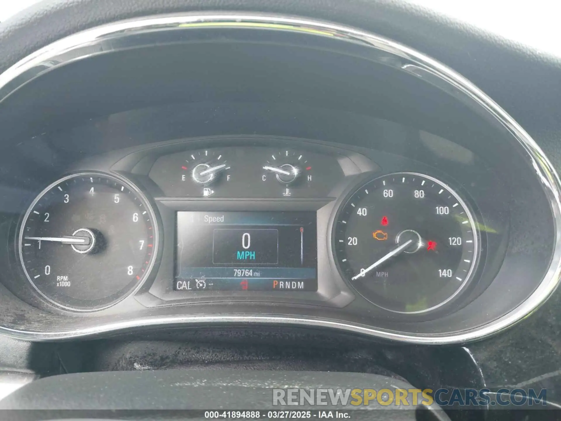 7 fotografías del automóvil dañado KL4CJASB6KB730205 BUICK ENCORE 2019