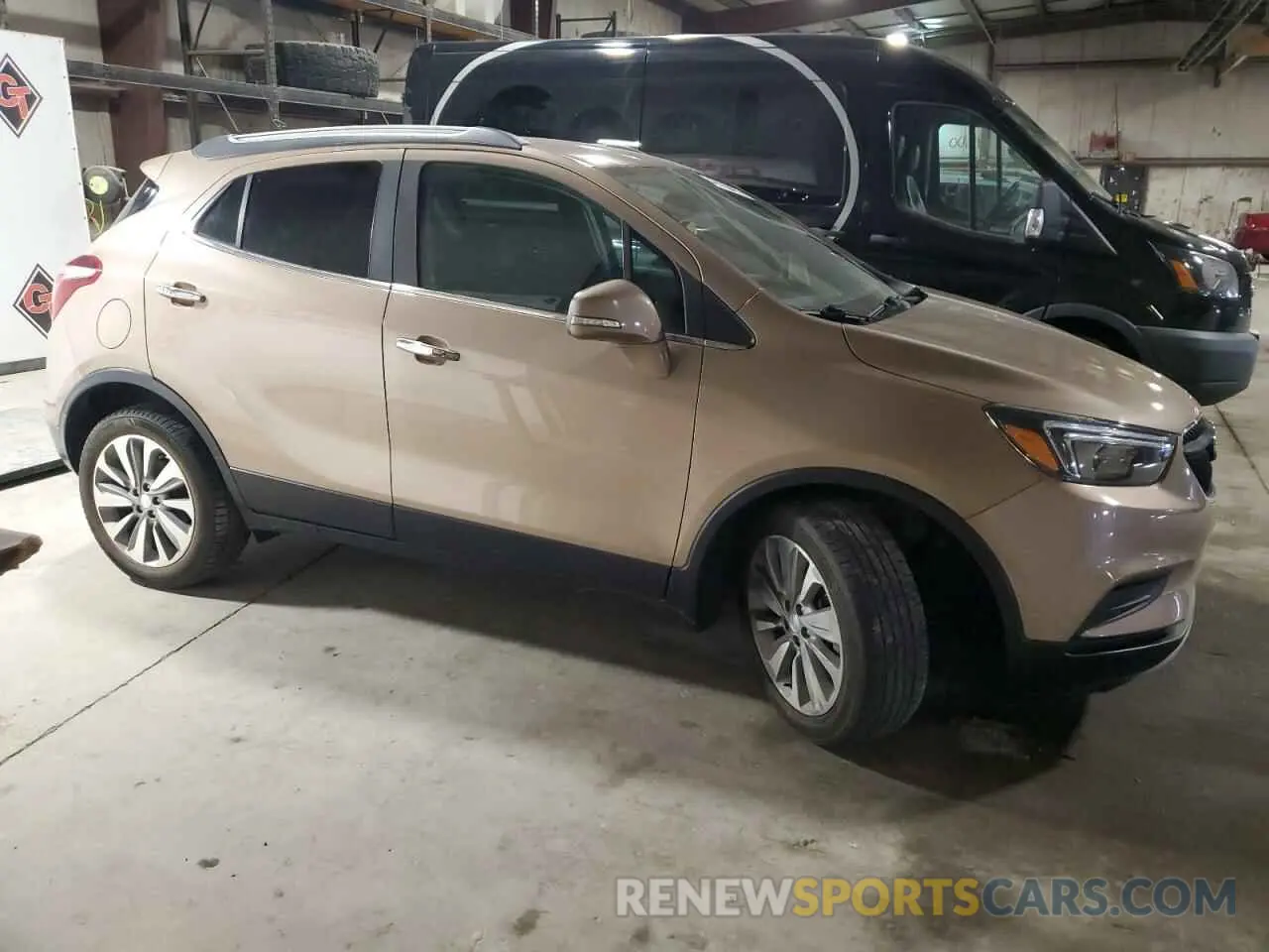 4 fotografías del automóvil dañado KL4CJASB6KB744699 BUICK ENCORE 2019