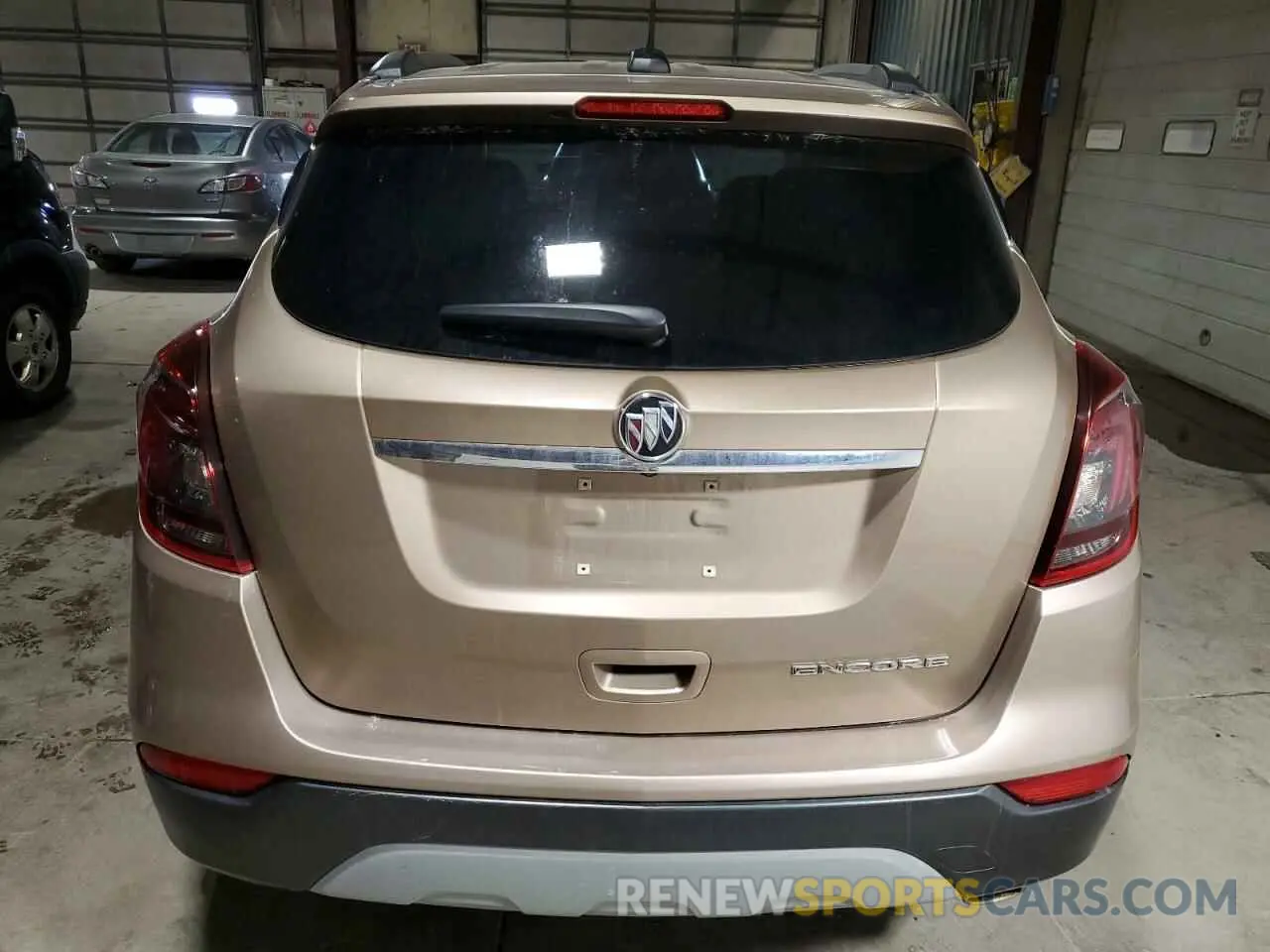 6 fotografías del automóvil dañado KL4CJASB6KB744699 BUICK ENCORE 2019