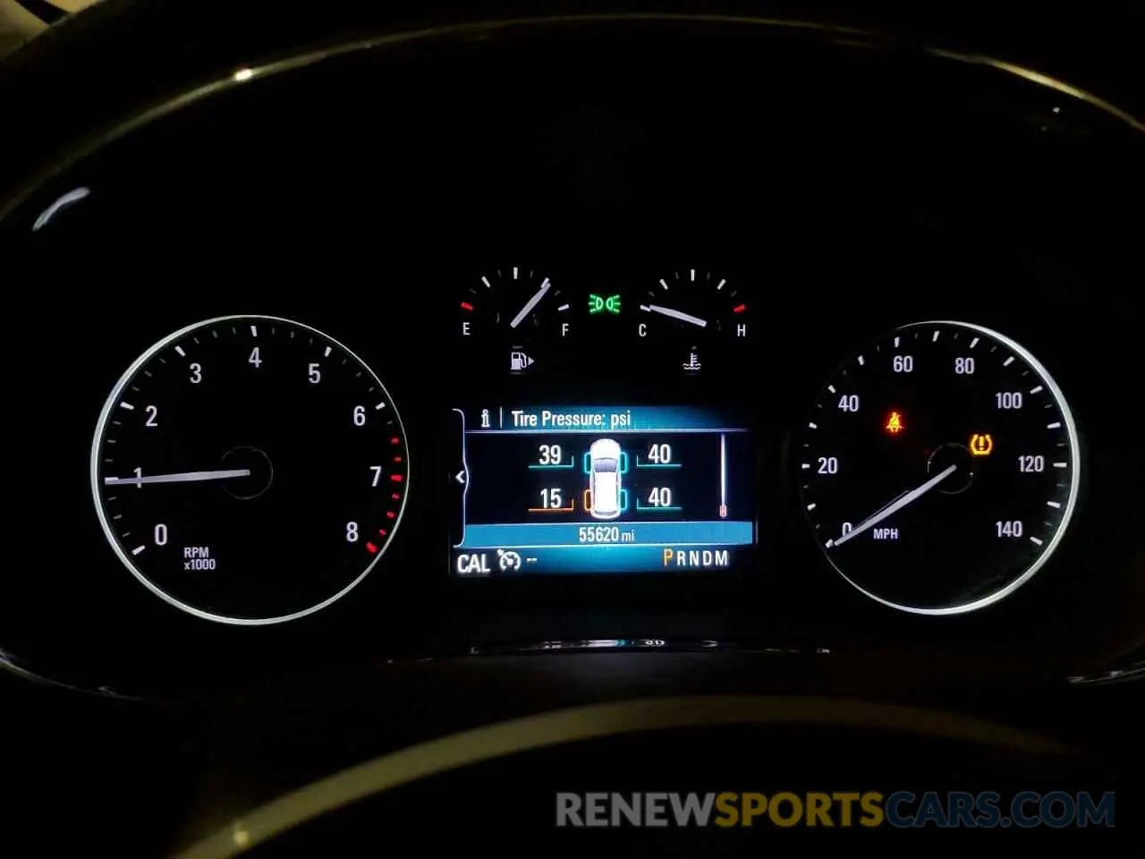 9 fotografías del automóvil dañado KL4CJASB6KB744699 BUICK ENCORE 2019