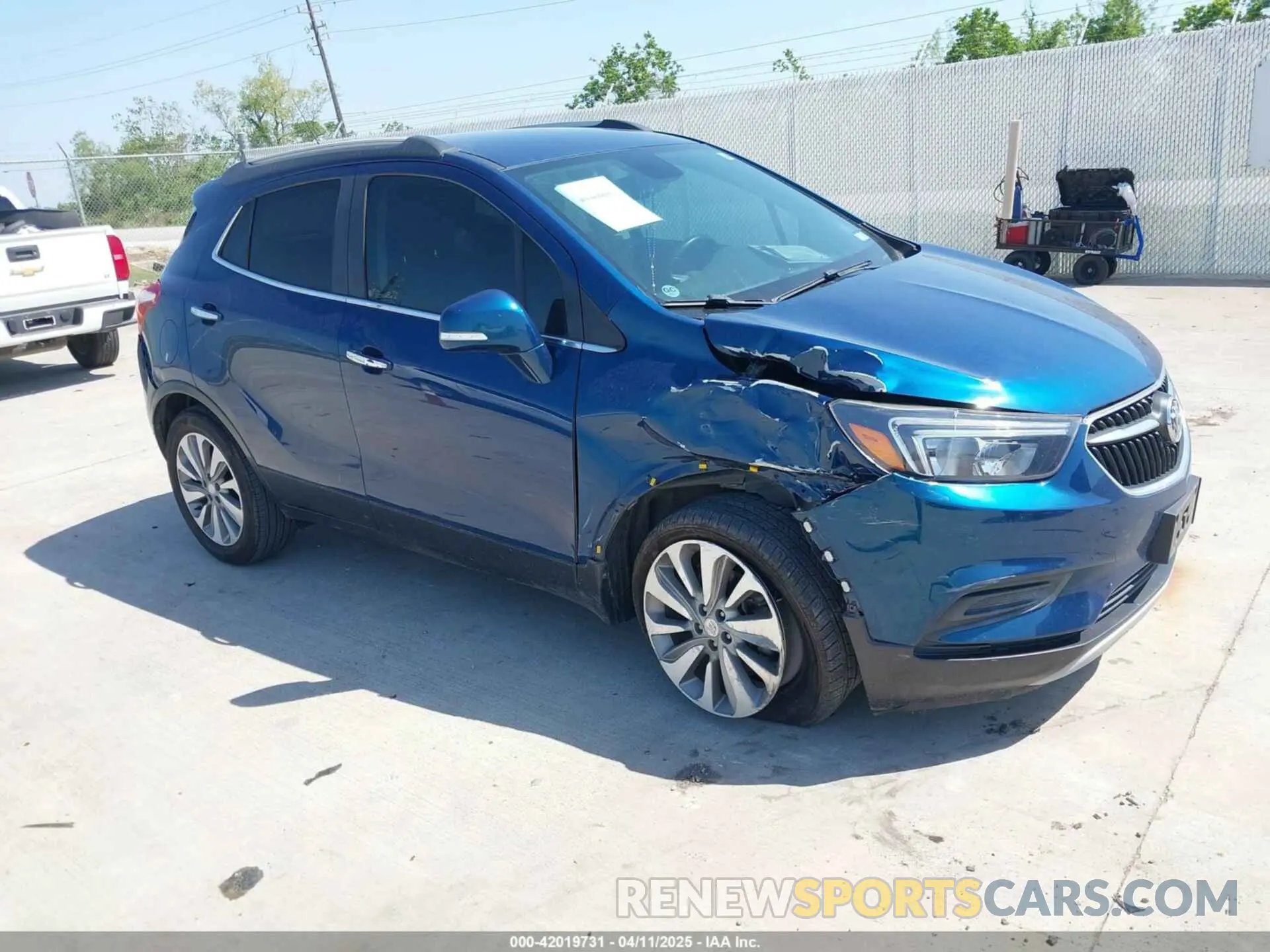 1 fotografías del automóvil dañado KL4CJASB6KB760322 BUICK ENCORE 2019