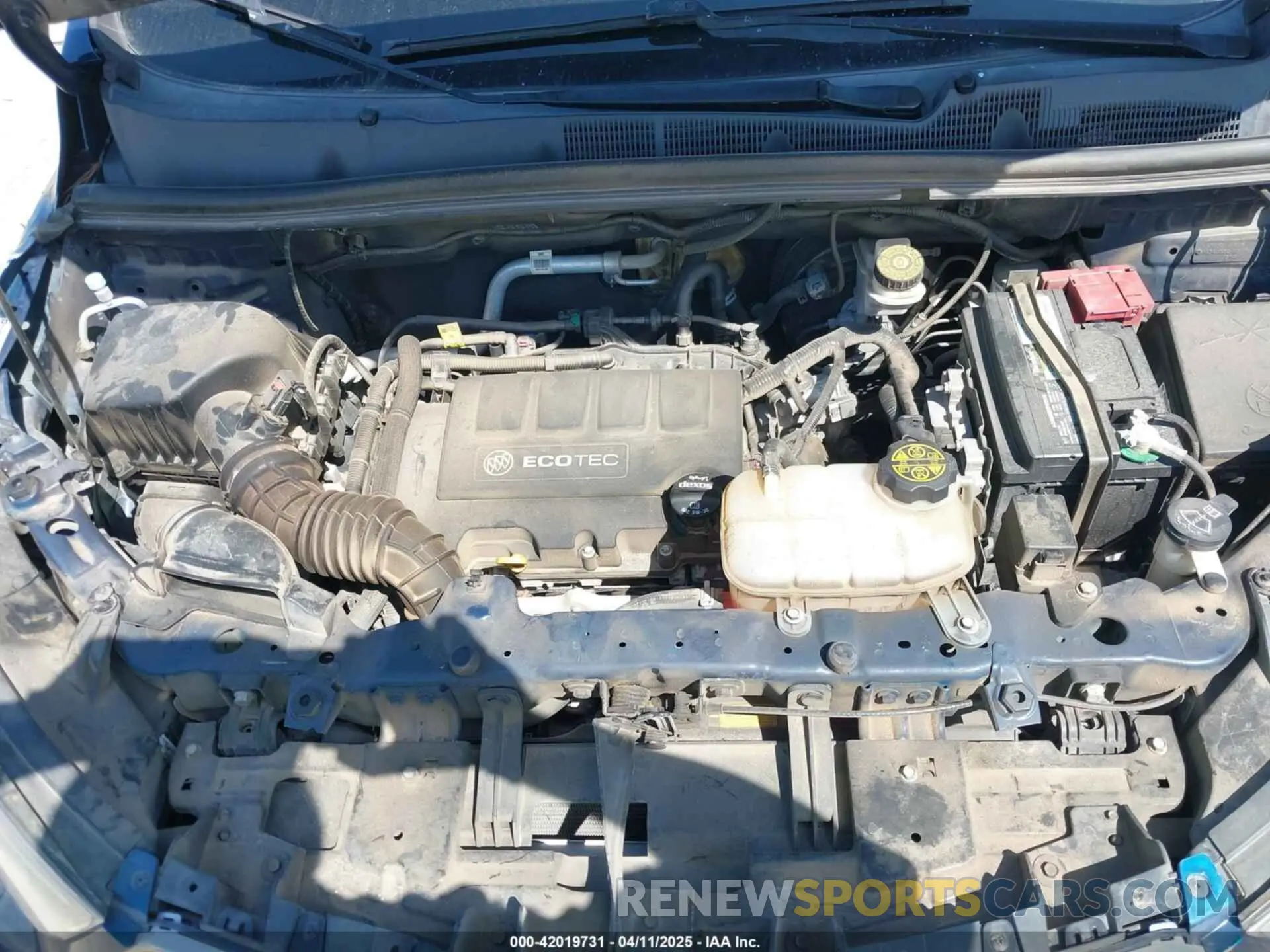 10 fotografías del automóvil dañado KL4CJASB6KB760322 BUICK ENCORE 2019