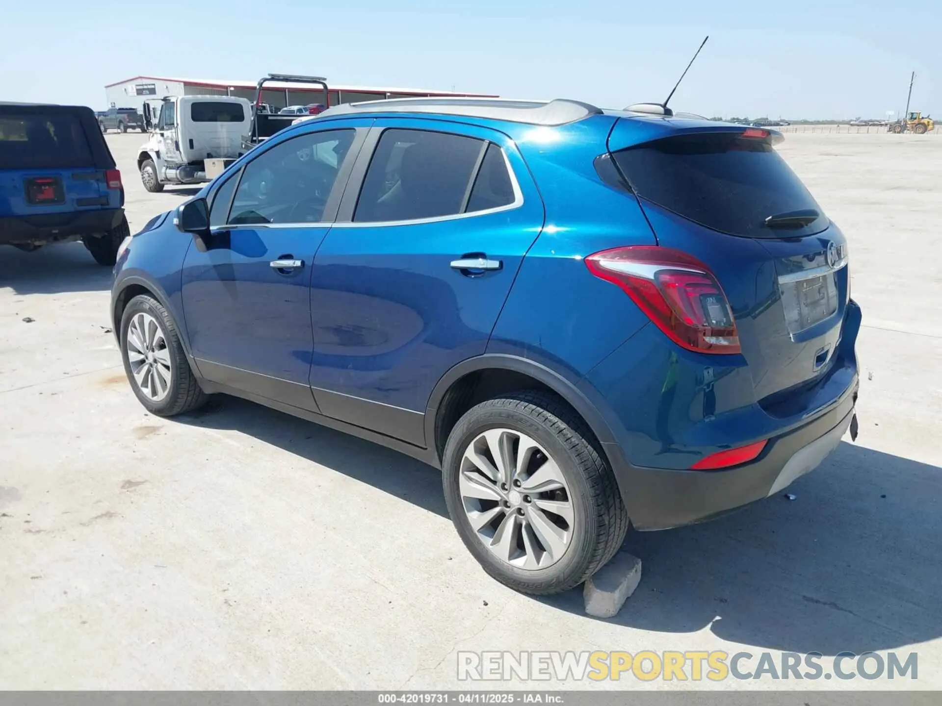 3 fotografías del automóvil dañado KL4CJASB6KB760322 BUICK ENCORE 2019