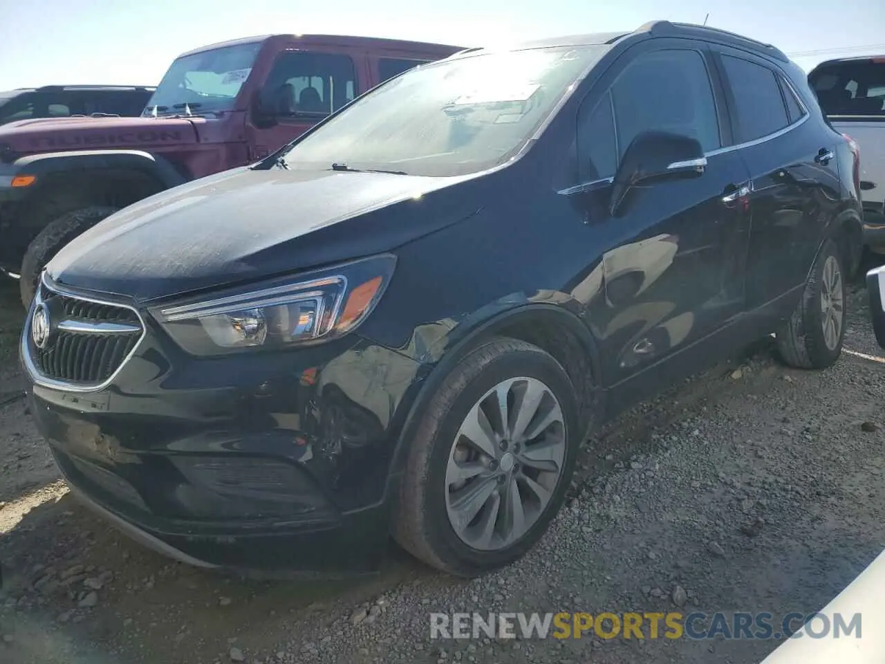 1 fotografías del automóvil dañado KL4CJASB6KB772549 BUICK ENCORE 2019