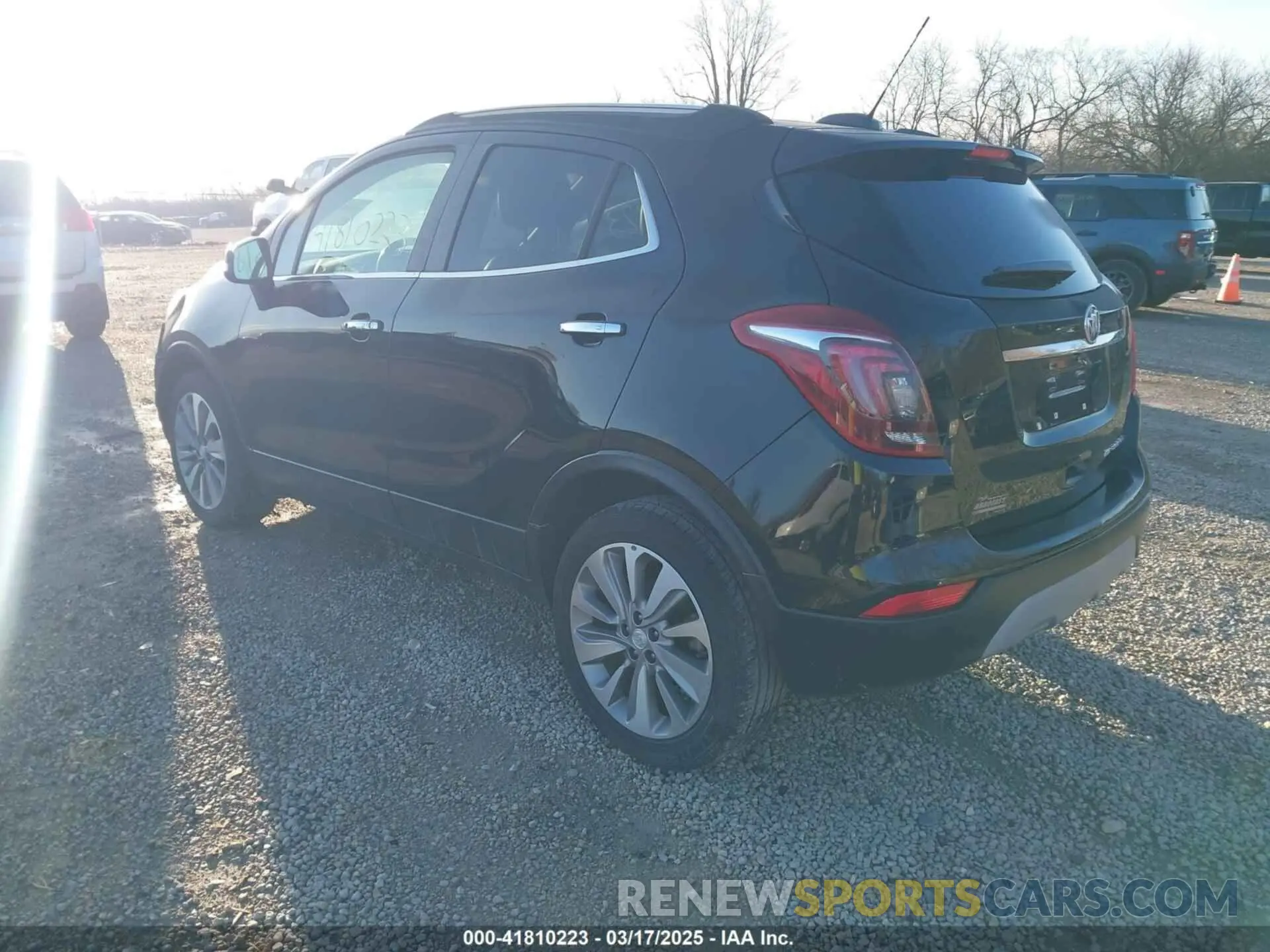 3 fotografías del automóvil dañado KL4CJASB6KB781249 BUICK ENCORE 2019