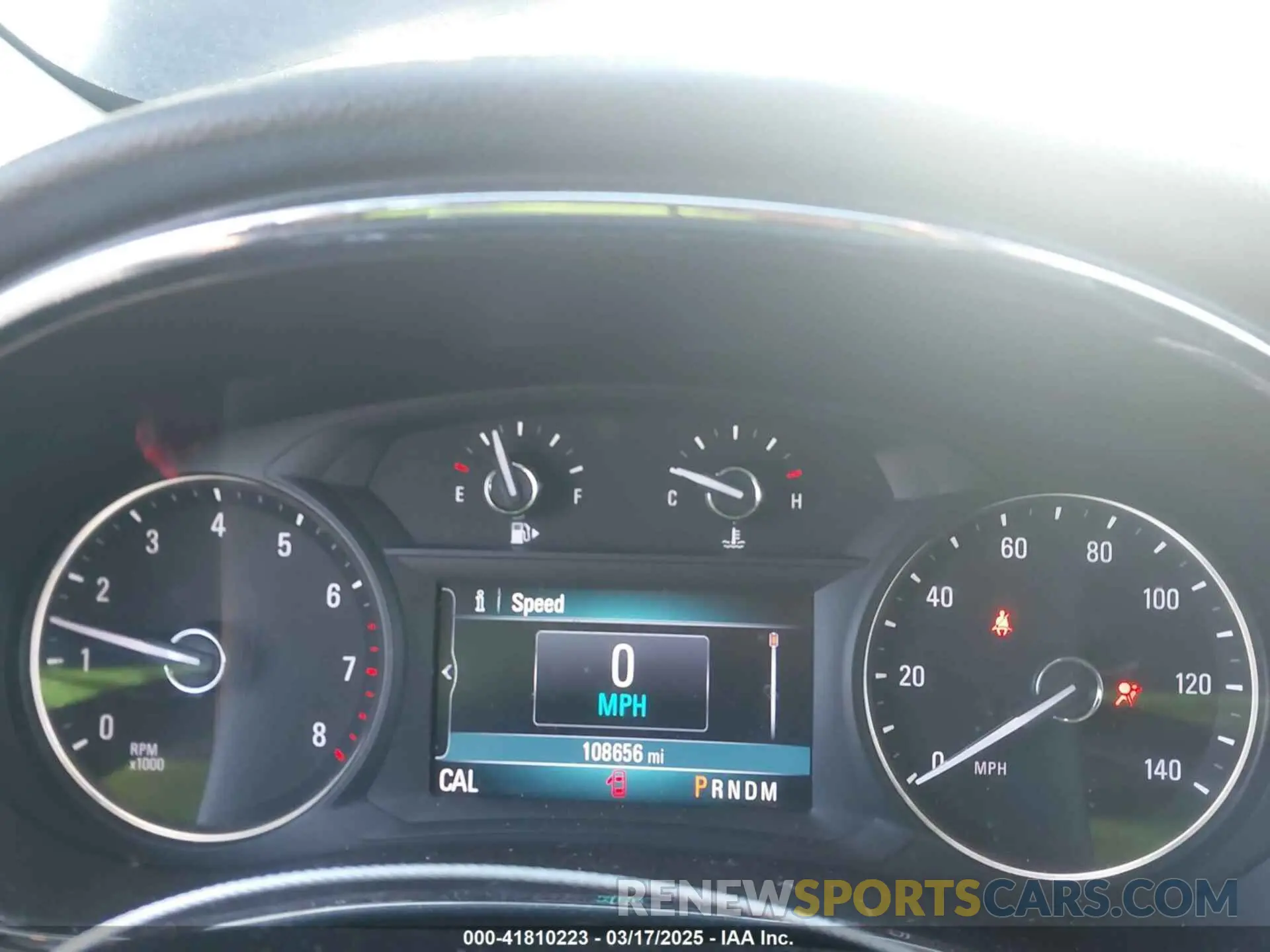 7 fotografías del automóvil dañado KL4CJASB6KB781249 BUICK ENCORE 2019