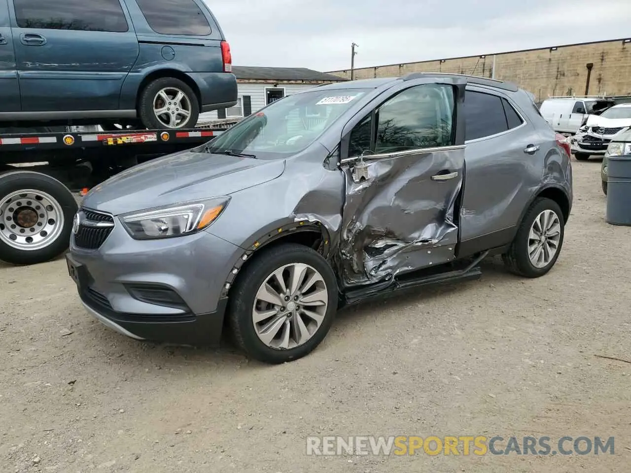 1 fotografías del automóvil dañado KL4CJASB6KB790727 BUICK ENCORE 2019