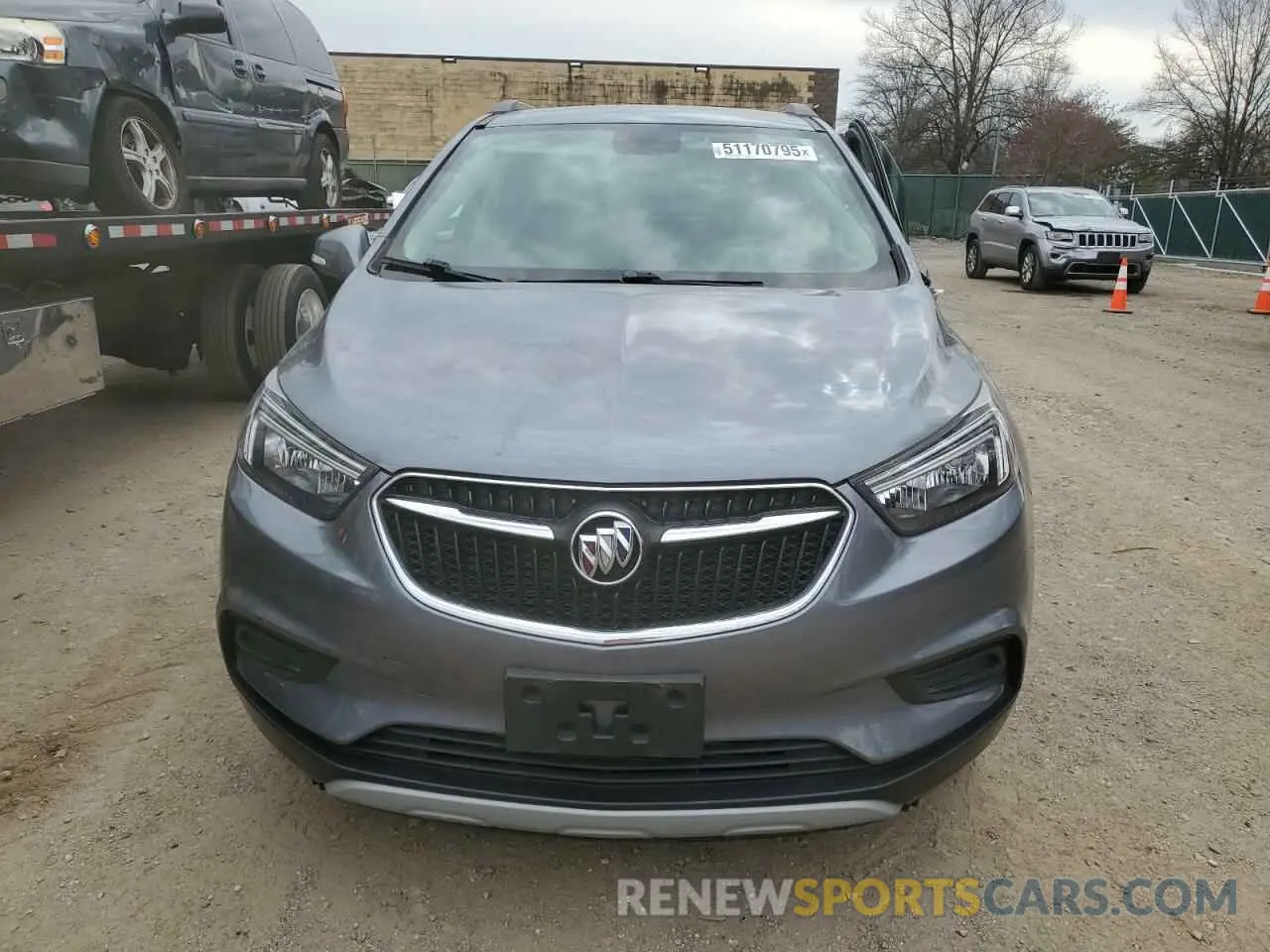 5 fotografías del automóvil dañado KL4CJASB6KB790727 BUICK ENCORE 2019