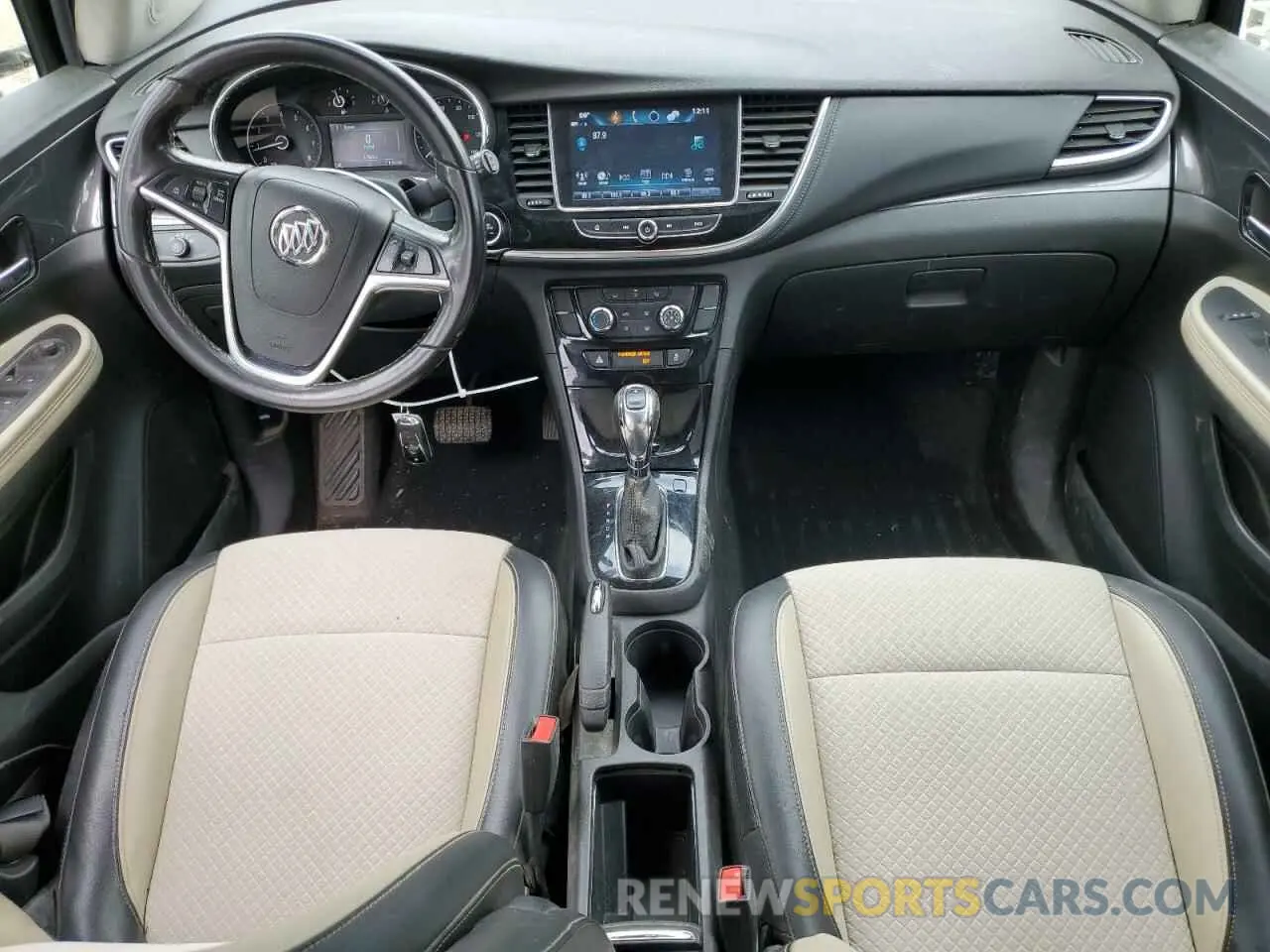 8 fotografías del automóvil dañado KL4CJASB6KB790727 BUICK ENCORE 2019