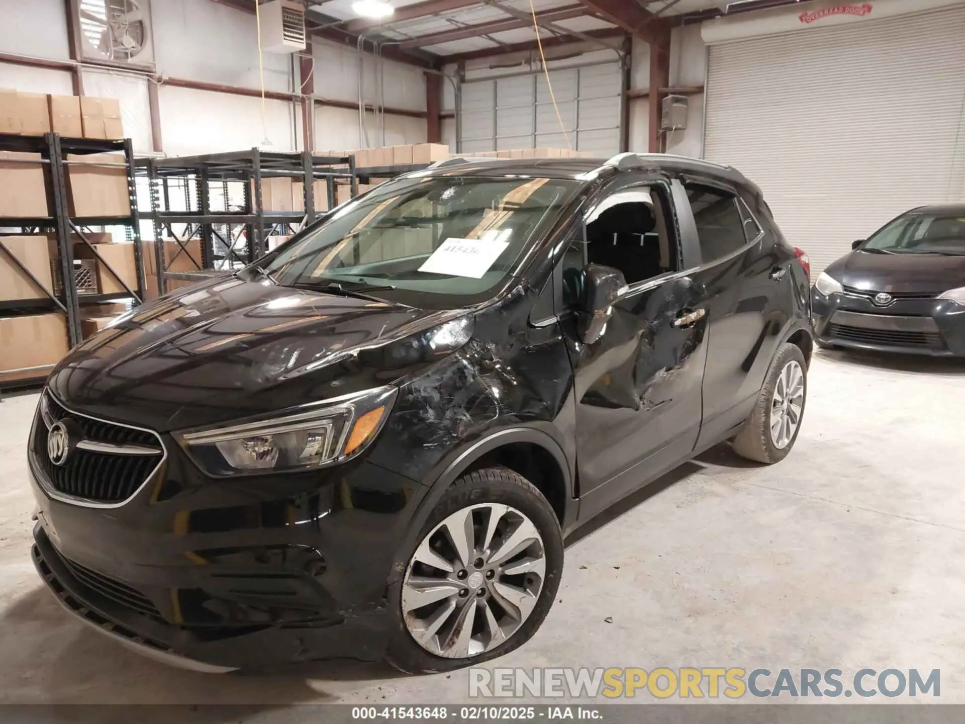 6 fotografías del automóvil dañado KL4CJASB6KB800561 BUICK ENCORE 2019