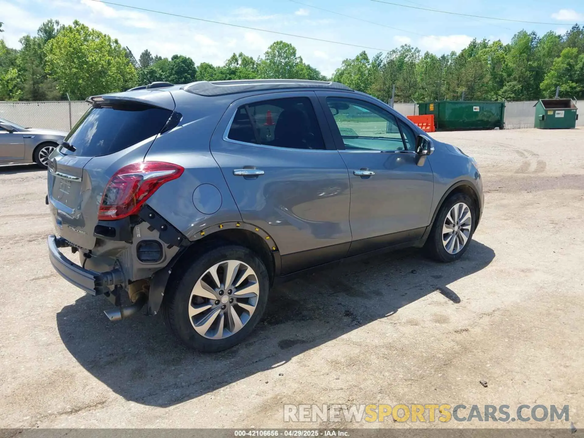 4 fotografías del automóvil dañado KL4CJASB6KB813018 BUICK ENCORE 2019