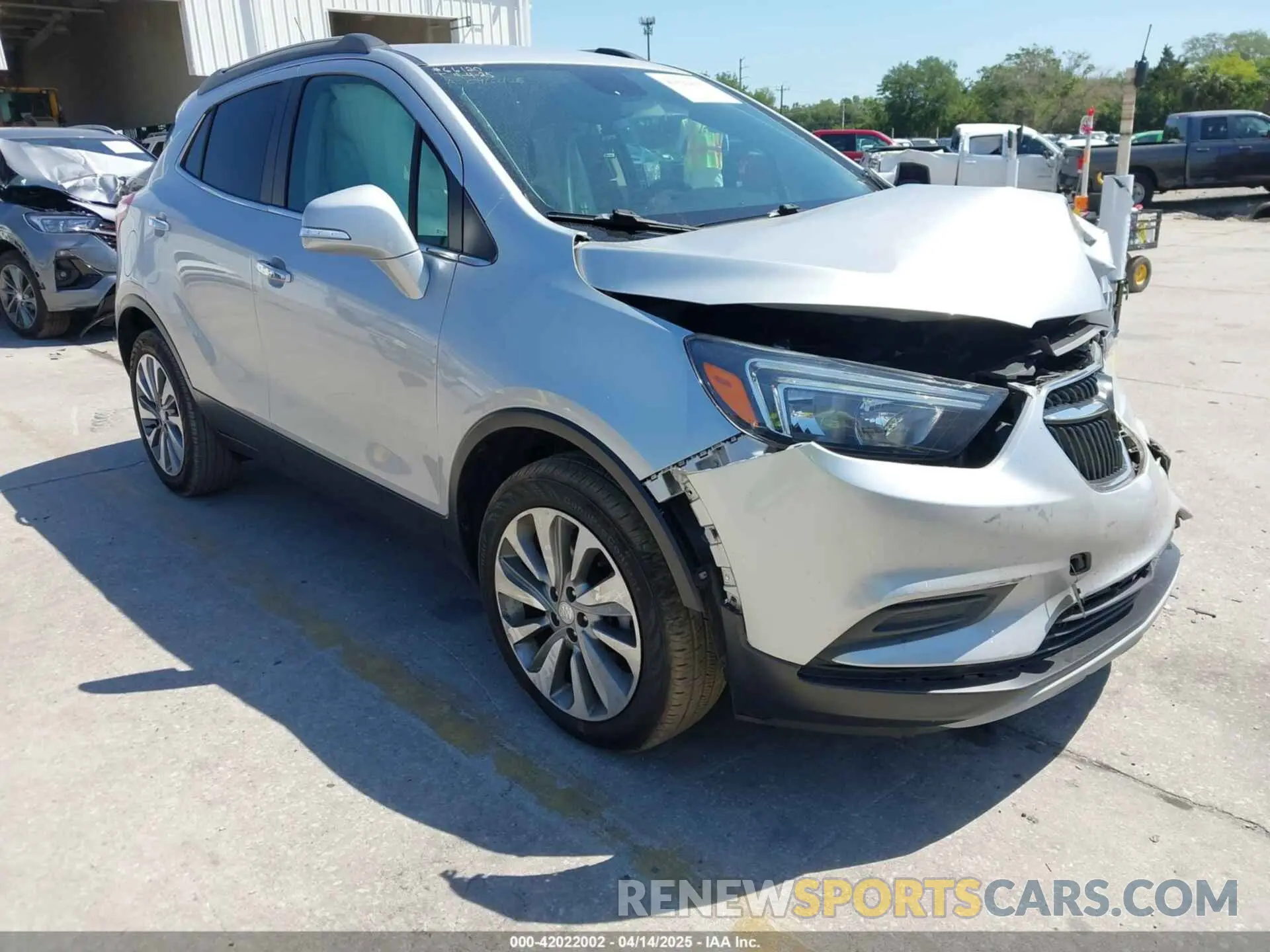 1 fotografías del automóvil dañado KL4CJASB6KB828473 BUICK ENCORE 2019