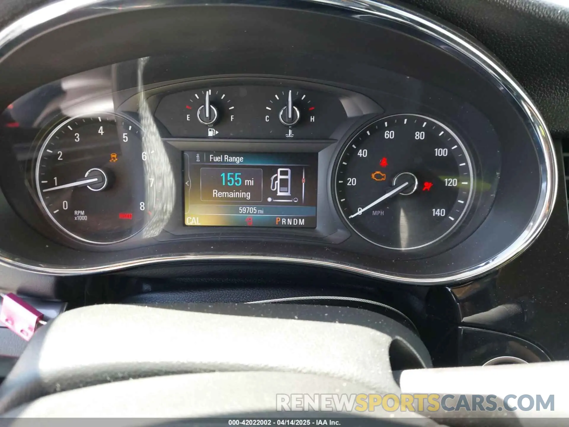 7 fotografías del automóvil dañado KL4CJASB6KB828473 BUICK ENCORE 2019