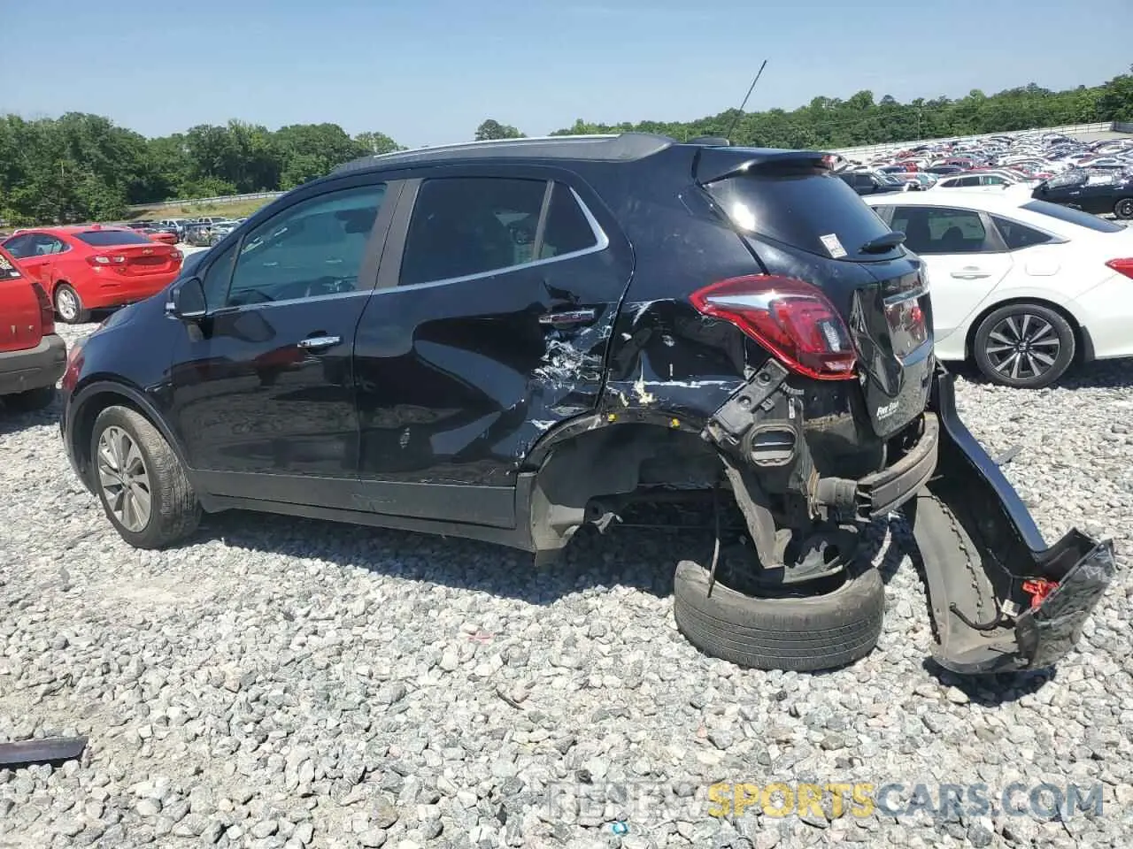 2 fotografías del automóvil dañado KL4CJASB6KB855012 BUICK ENCORE 2019