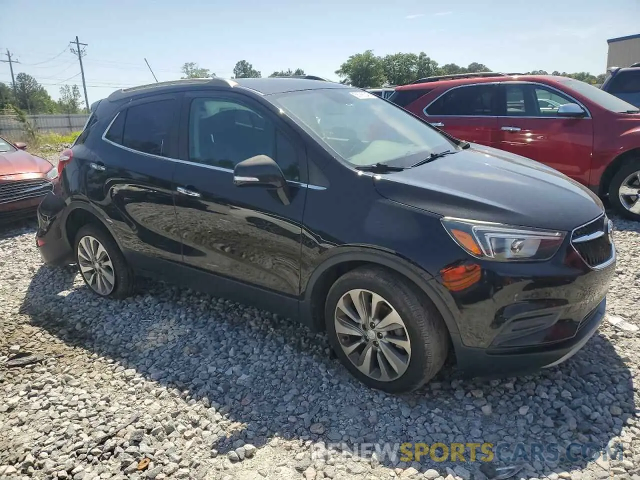 4 fotografías del automóvil dañado KL4CJASB6KB855012 BUICK ENCORE 2019