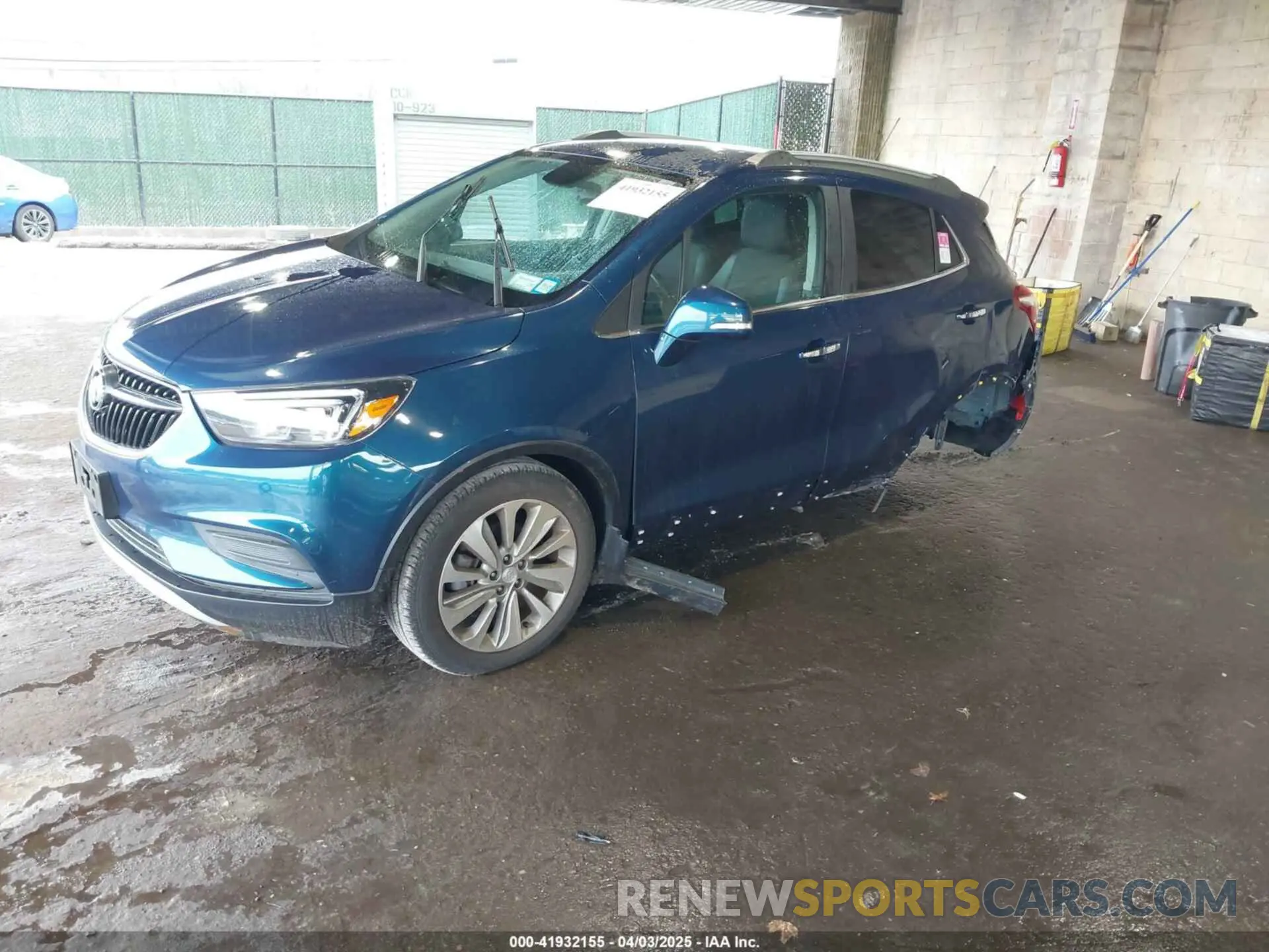 2 fotografías del automóvil dañado KL4CJASB6KB880735 BUICK ENCORE 2019