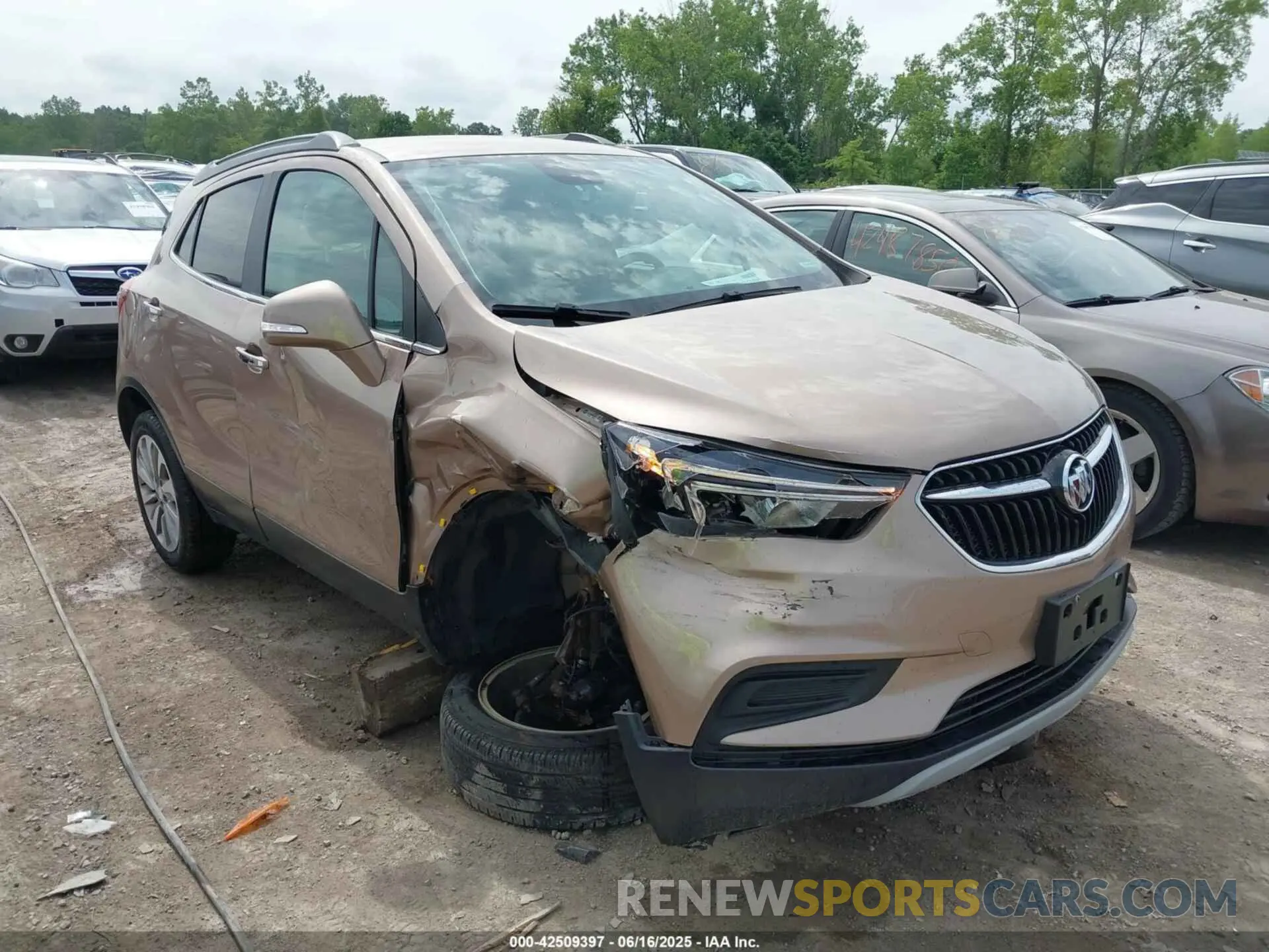 1 fotografías del automóvil dañado KL4CJASB6KB899253 BUICK ENCORE 2019