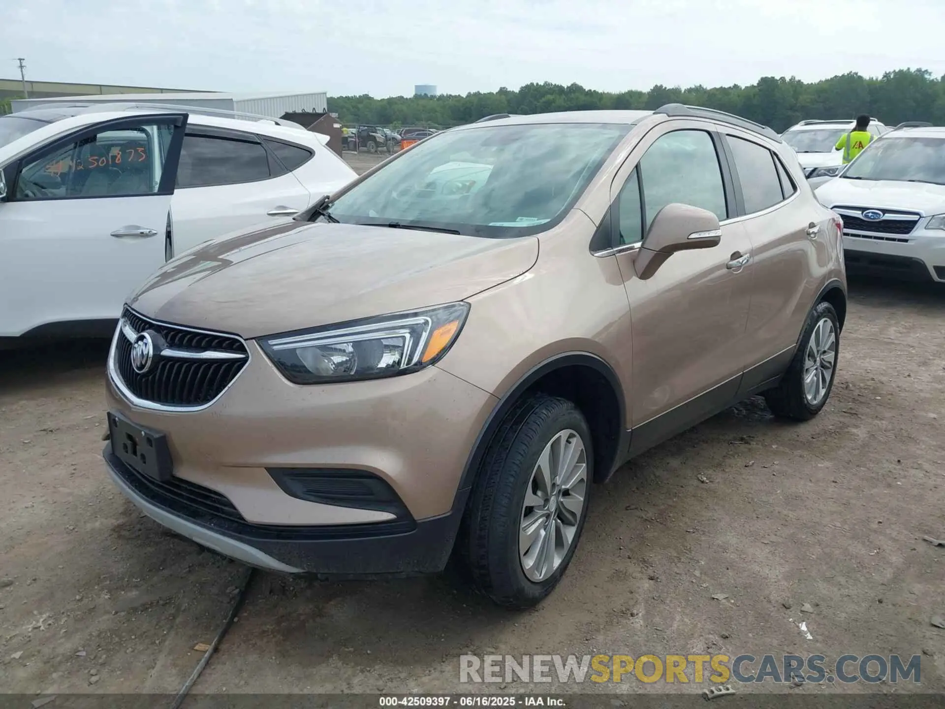 2 fotografías del automóvil dañado KL4CJASB6KB899253 BUICK ENCORE 2019