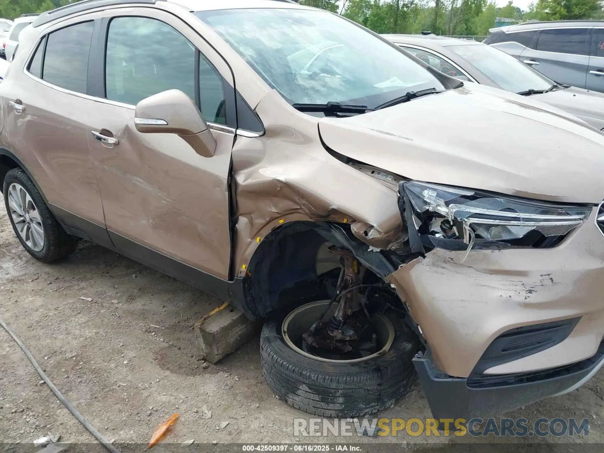 6 fotografías del automóvil dañado KL4CJASB6KB899253 BUICK ENCORE 2019