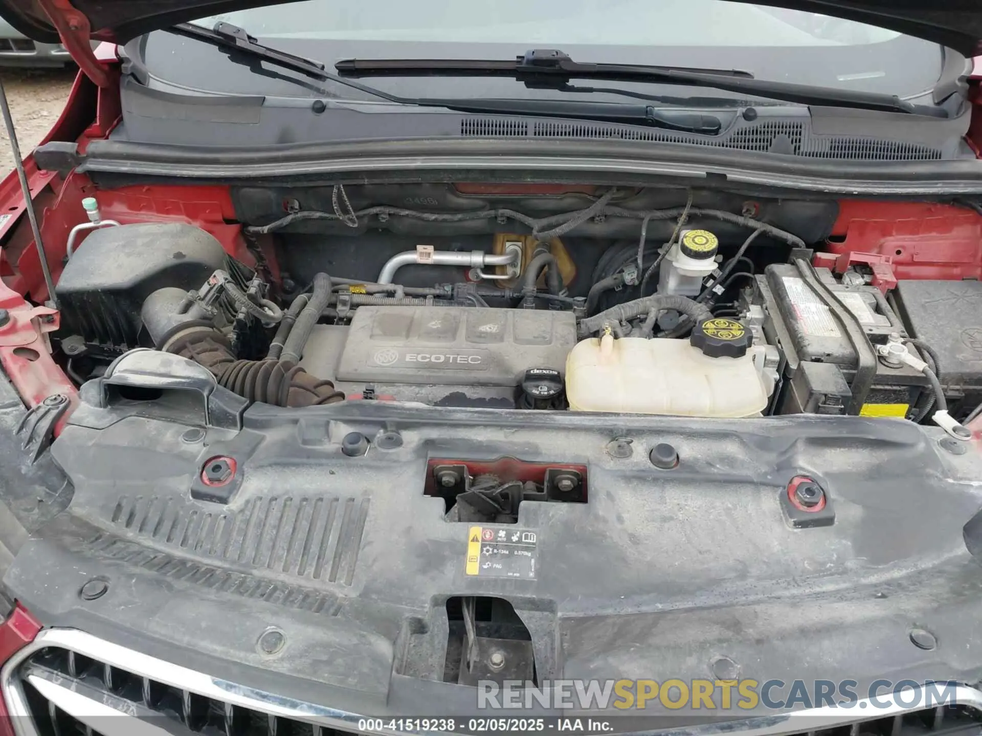 10 fotografías del automóvil dañado KL4CJASB7KB701313 BUICK ENCORE 2019