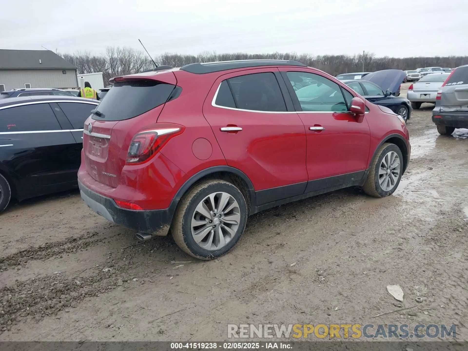 4 fotografías del automóvil dañado KL4CJASB7KB701313 BUICK ENCORE 2019