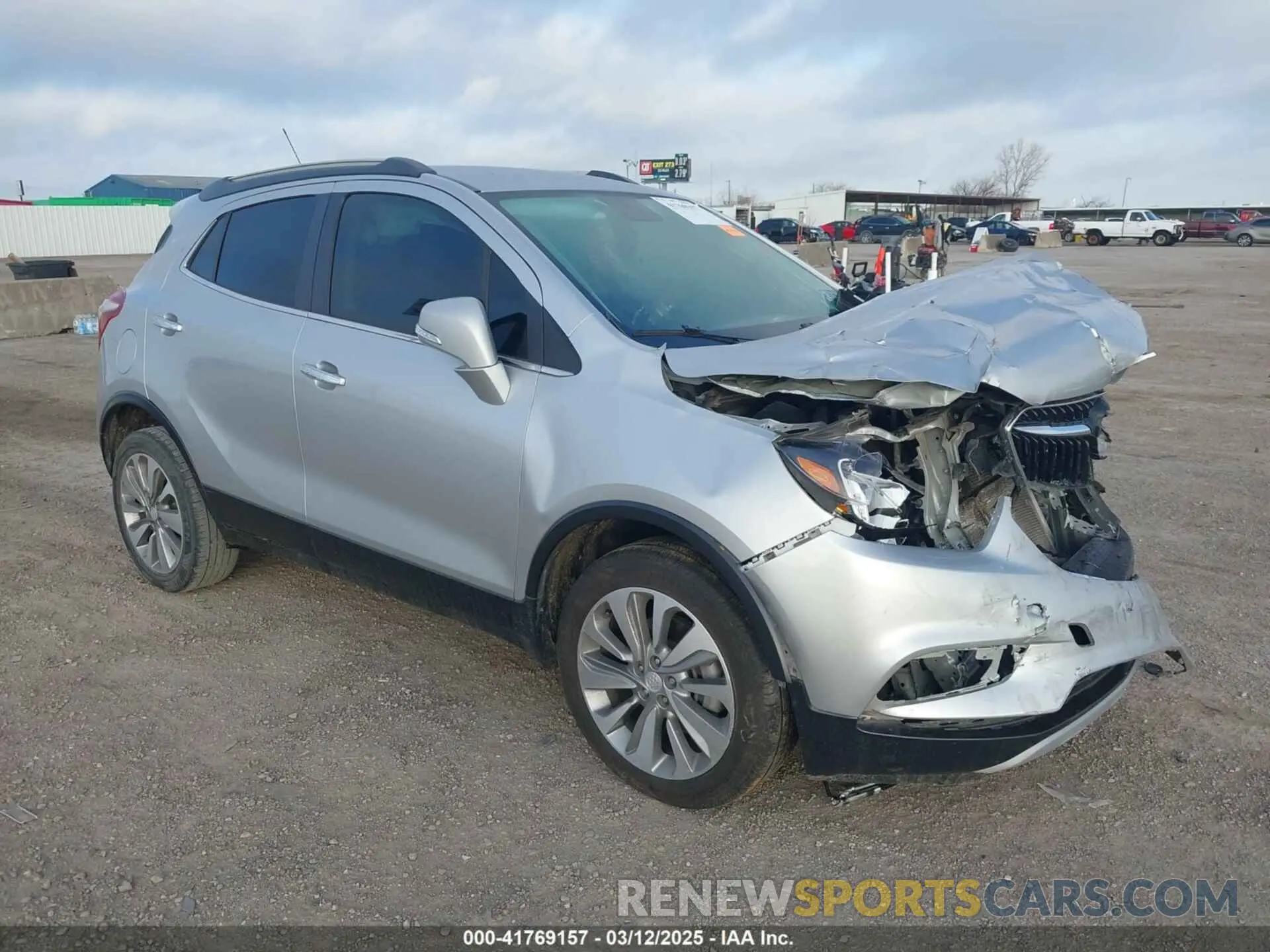 1 fotografías del automóvil dañado KL4CJASB7KB701733 BUICK ENCORE 2019