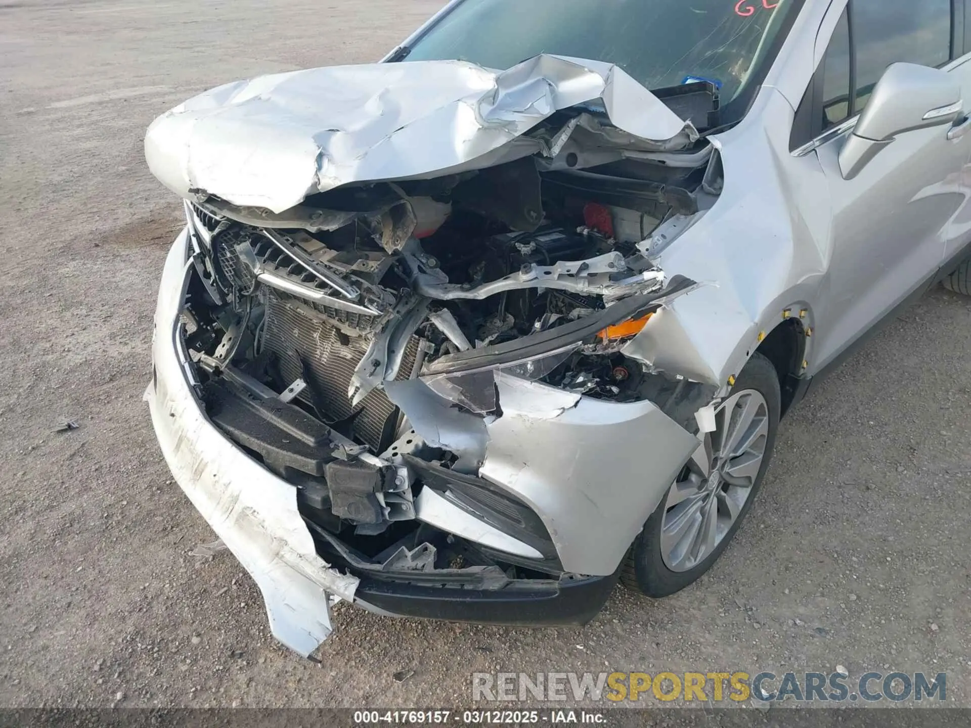 6 fotografías del automóvil dañado KL4CJASB7KB701733 BUICK ENCORE 2019