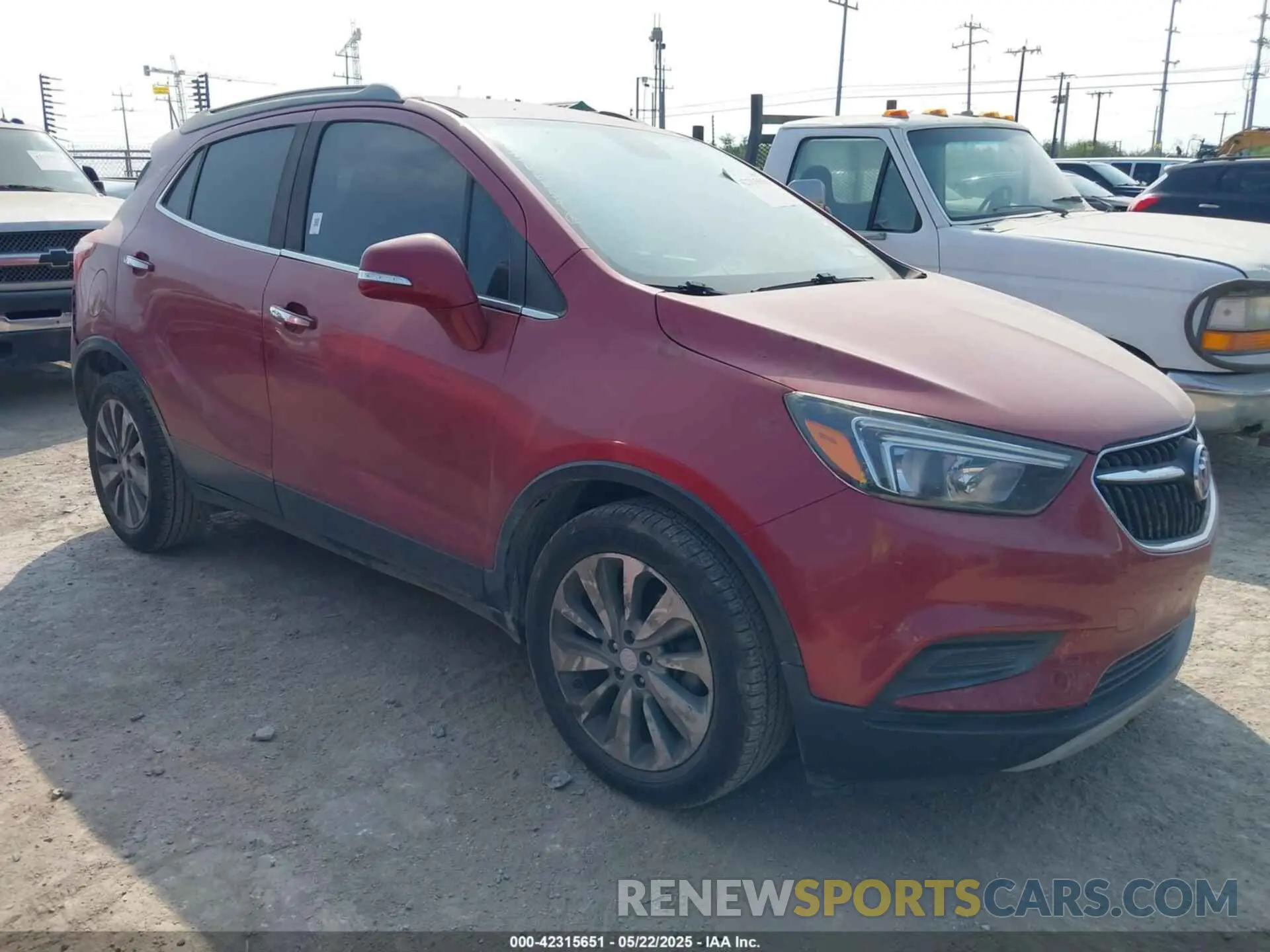 1 fotografías del automóvil dañado KL4CJASB7KB705006 BUICK ENCORE 2019