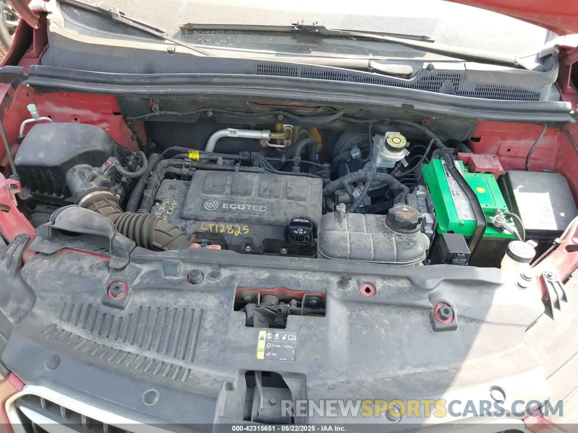 10 fotografías del automóvil dañado KL4CJASB7KB705006 BUICK ENCORE 2019