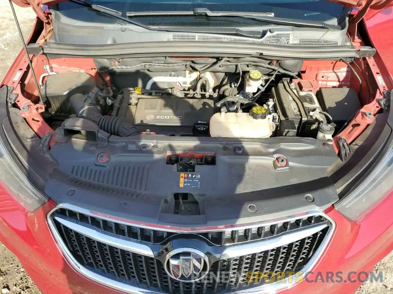 12 fotografías del automóvil dañado KL4CJASB7KB705765 BUICK ENCORE 2019
