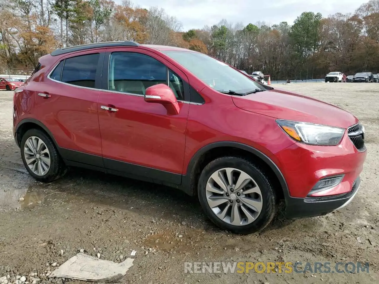 4 fotografías del automóvil dañado KL4CJASB7KB705765 BUICK ENCORE 2019