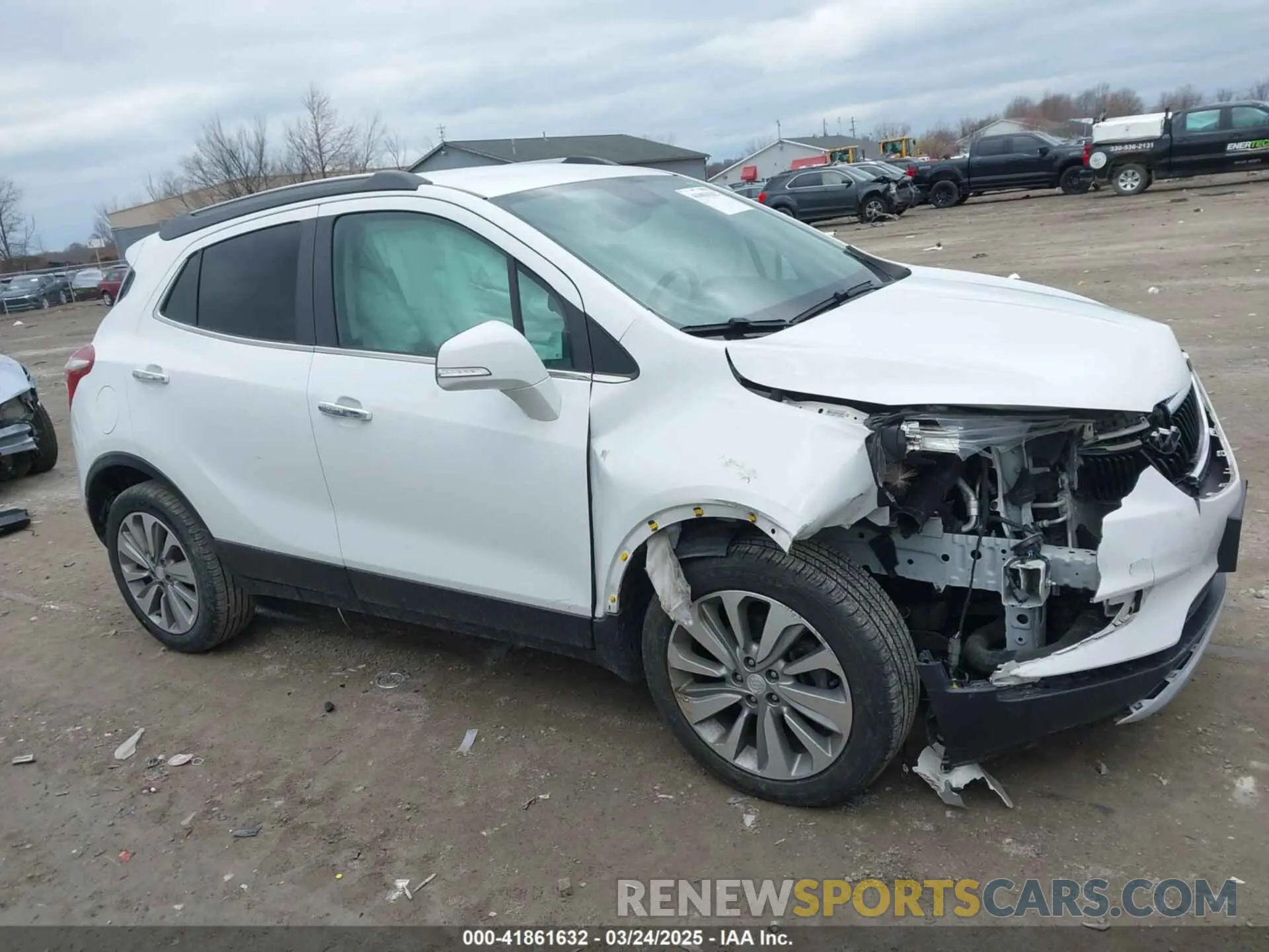 13 fotografías del automóvil dañado KL4CJASB7KB707421 BUICK ENCORE 2019