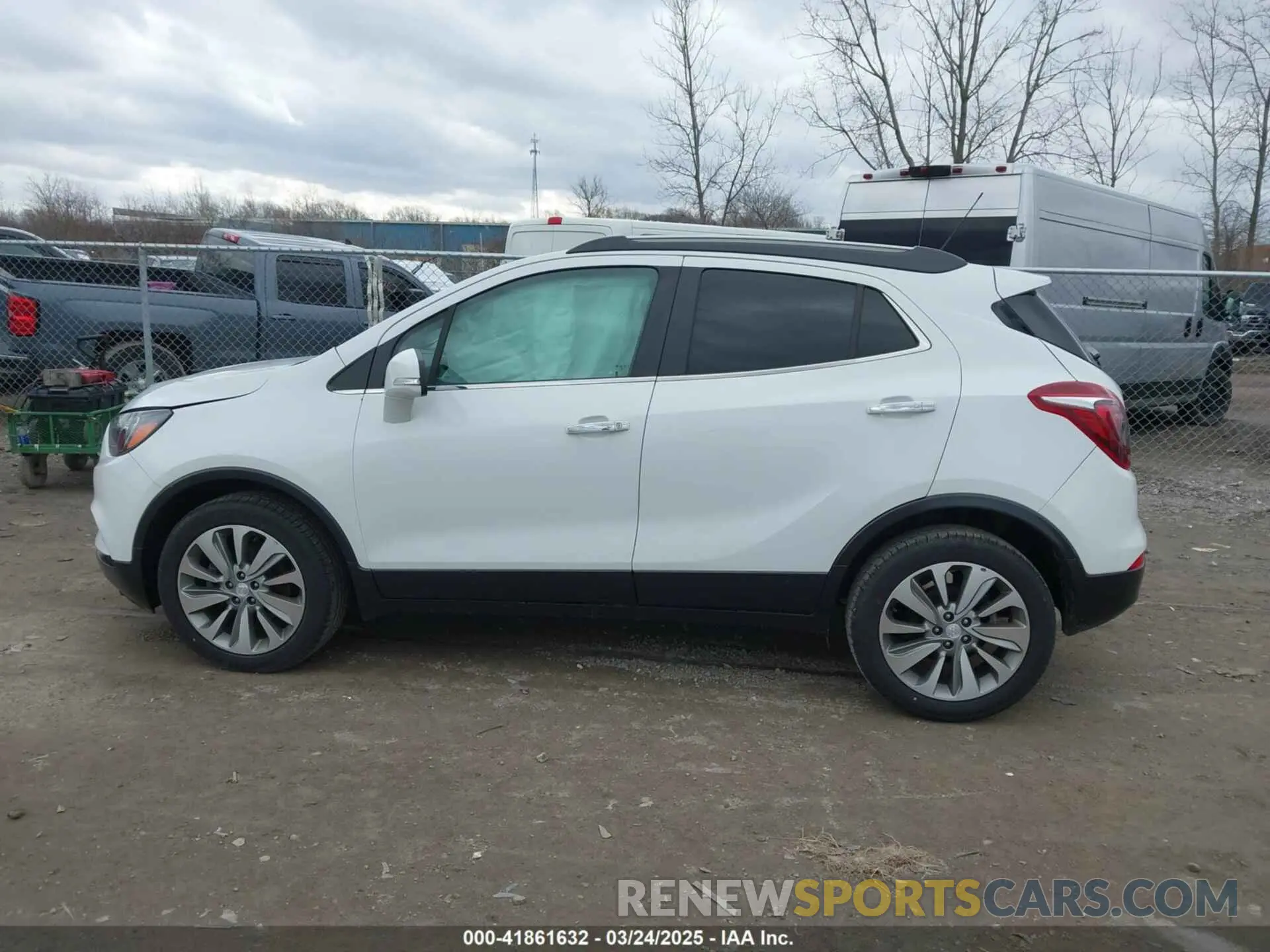 14 fotografías del automóvil dañado KL4CJASB7KB707421 BUICK ENCORE 2019