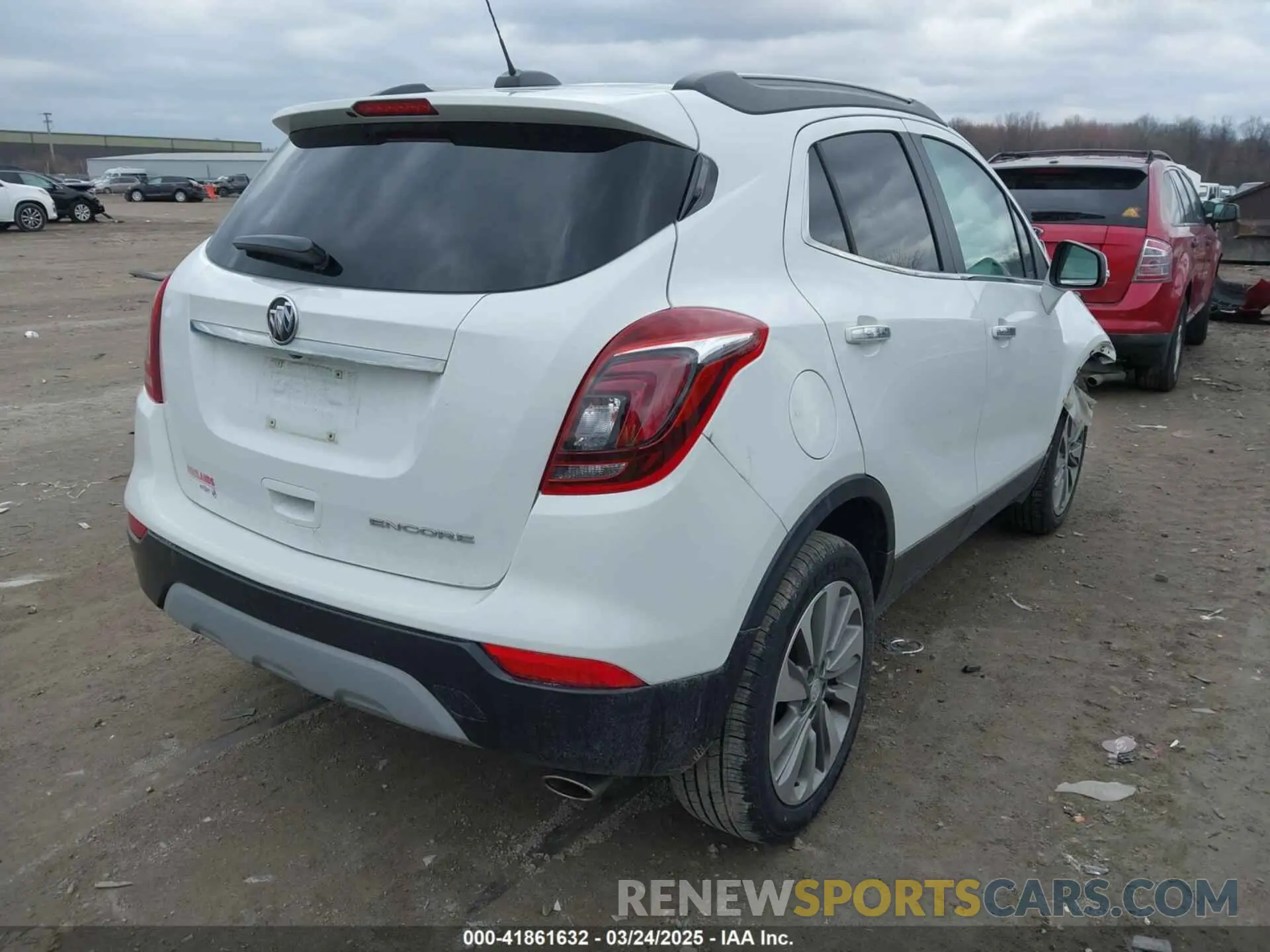 4 fotografías del automóvil dañado KL4CJASB7KB707421 BUICK ENCORE 2019