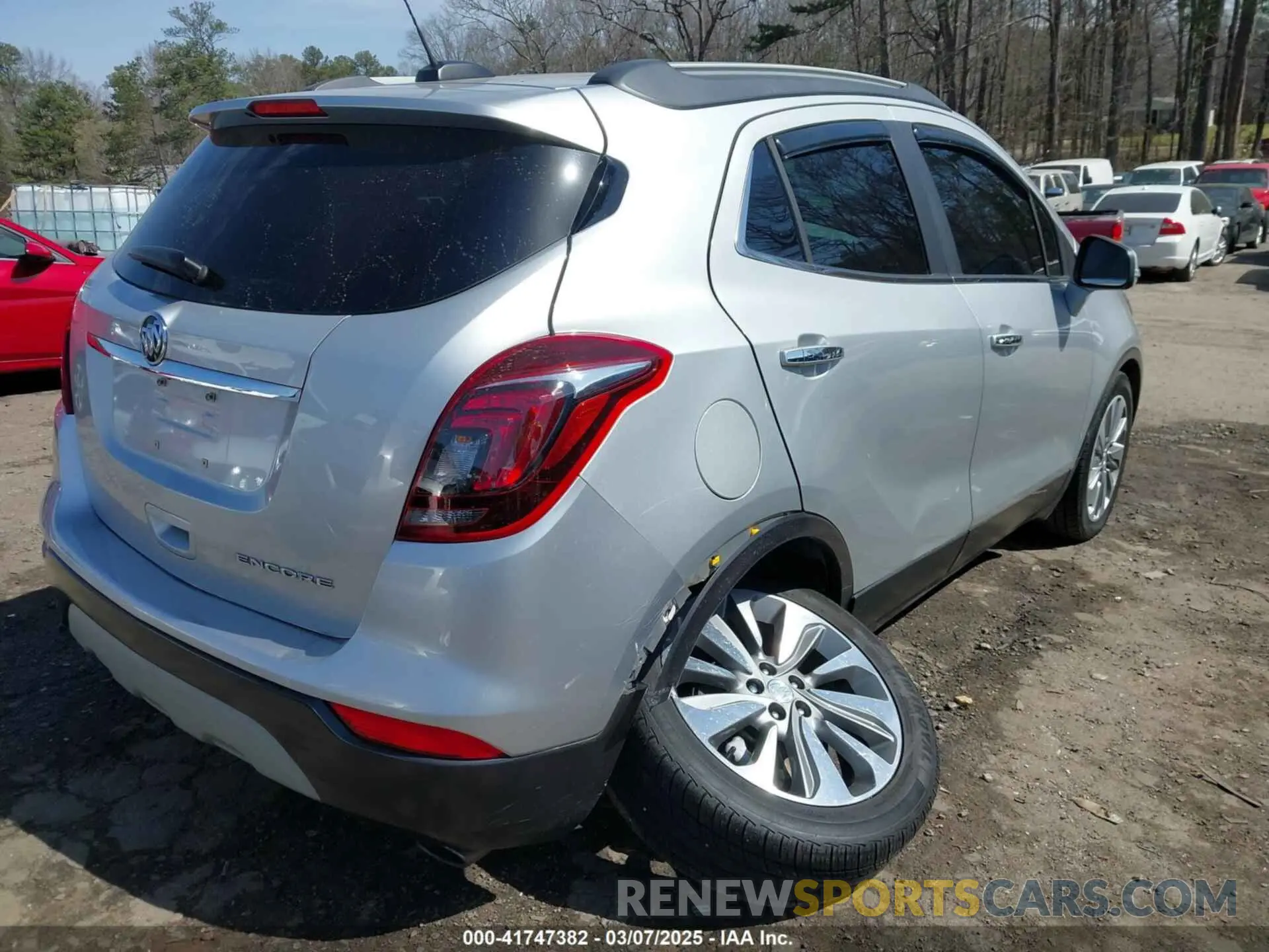 6 fotografías del automóvil dañado KL4CJASB7KB718077 BUICK ENCORE 2019