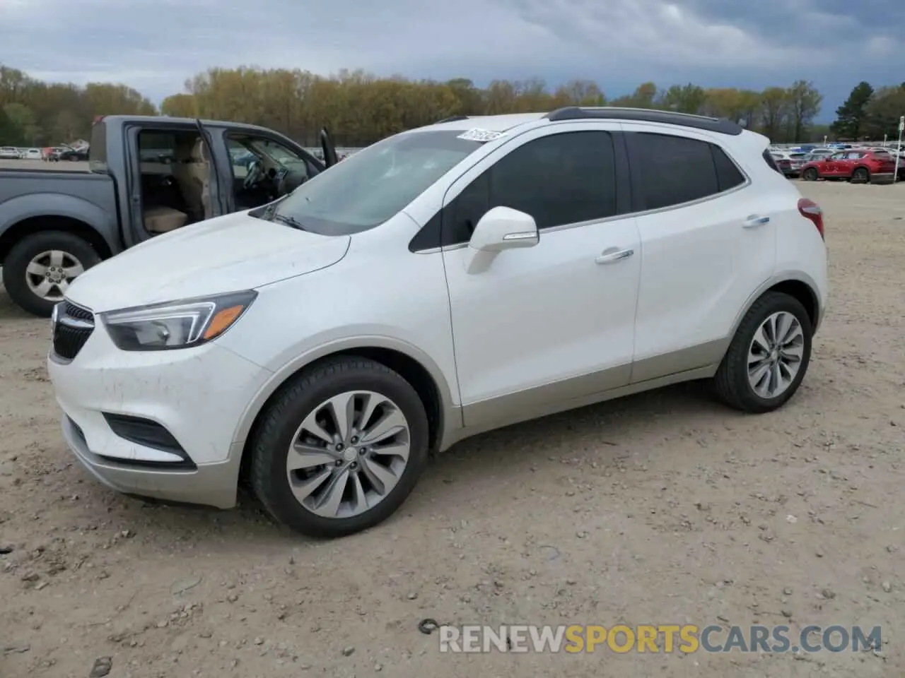 1 fotografías del automóvil dañado KL4CJASB7KB750141 BUICK ENCORE 2019