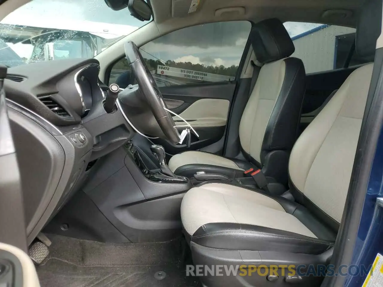 7 fotografías del automóvil dañado KL4CJASB7KB789361 BUICK ENCORE 2019