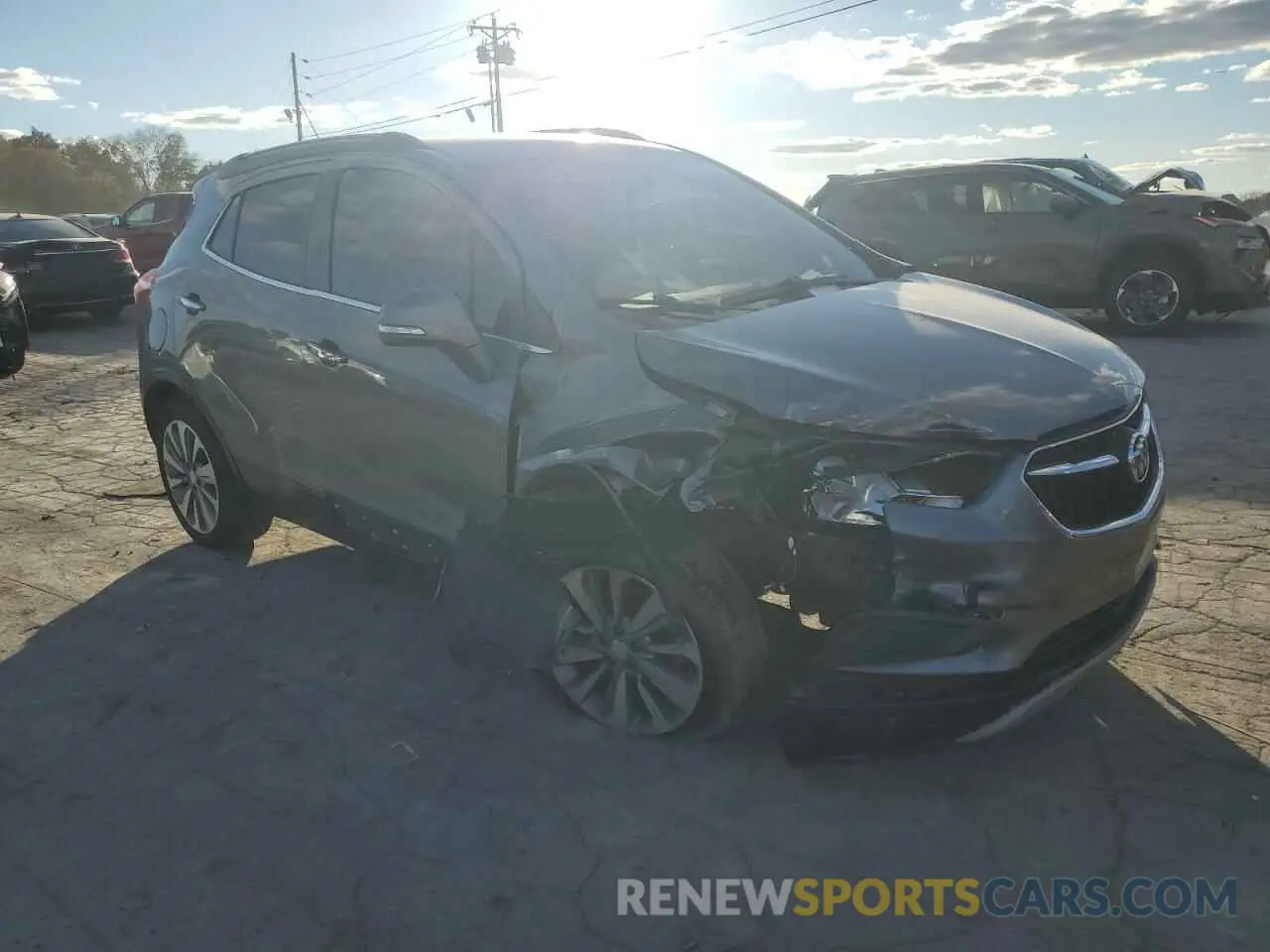 4 fotografías del automóvil dañado KL4CJASB7KB812394 BUICK ENCORE 2019