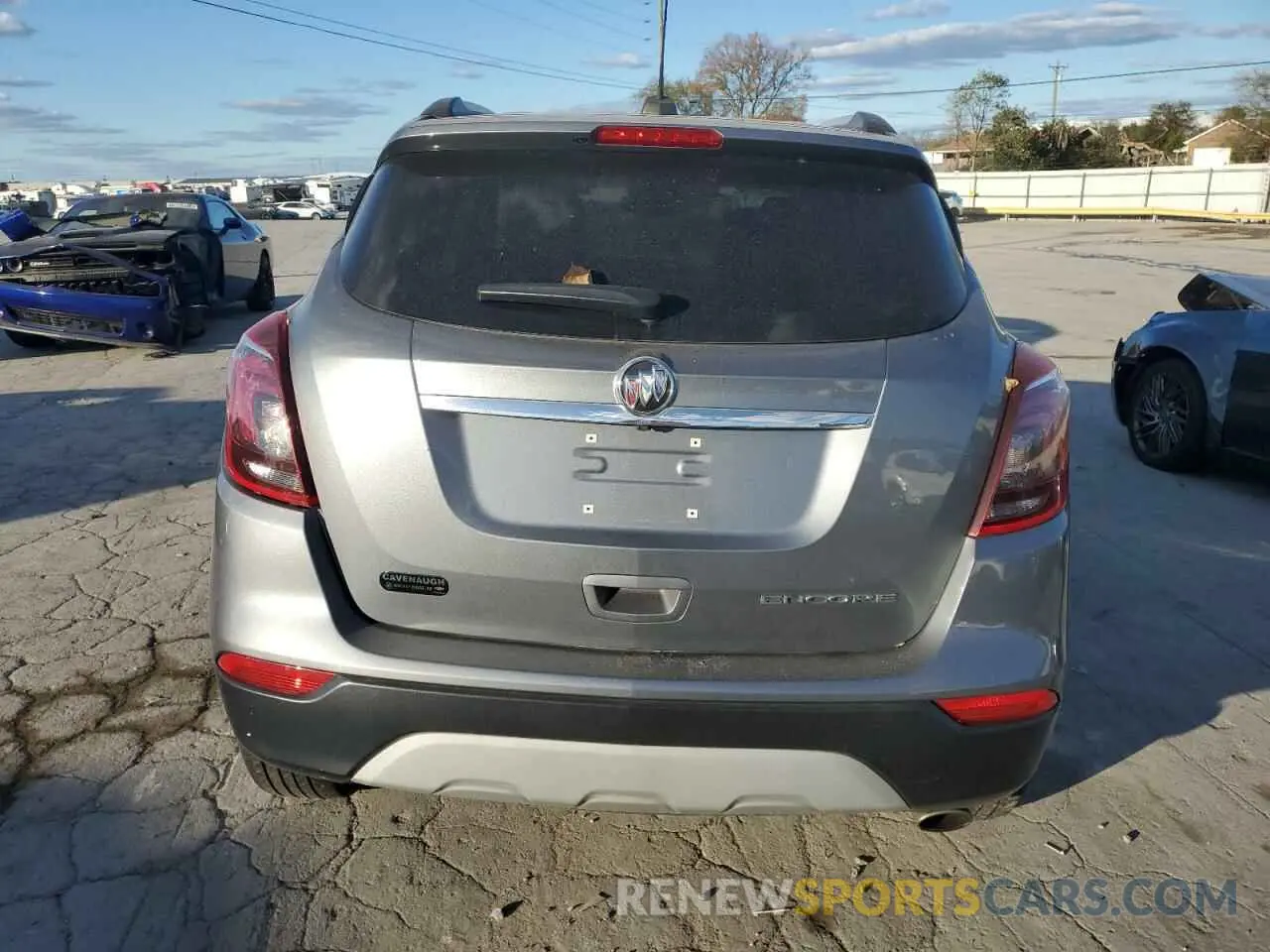 6 fotografías del automóvil dañado KL4CJASB7KB812394 BUICK ENCORE 2019