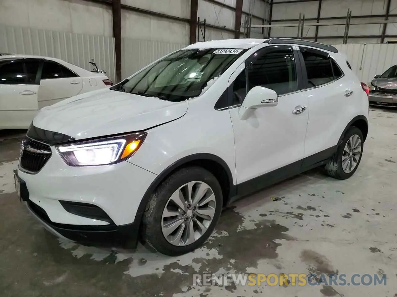 1 fotografías del automóvil dañado KL4CJASB7KB814985 BUICK ENCORE 2019